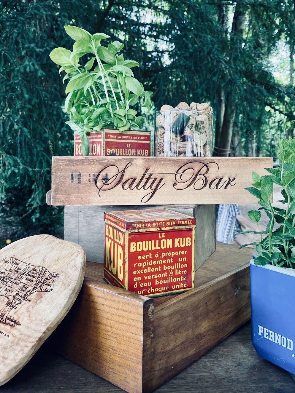 Bar sur tonneaux 