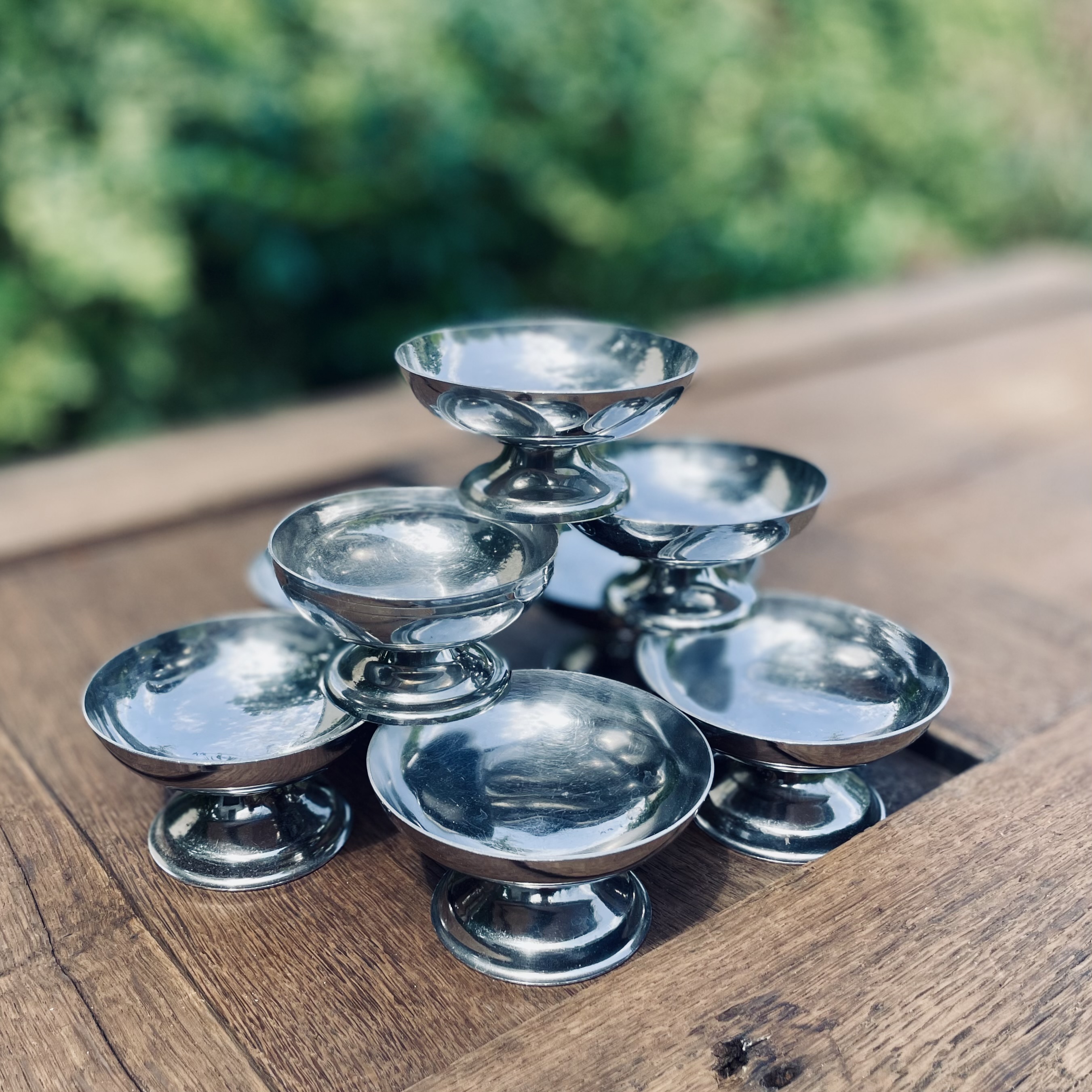 Coupes vintage en inox 