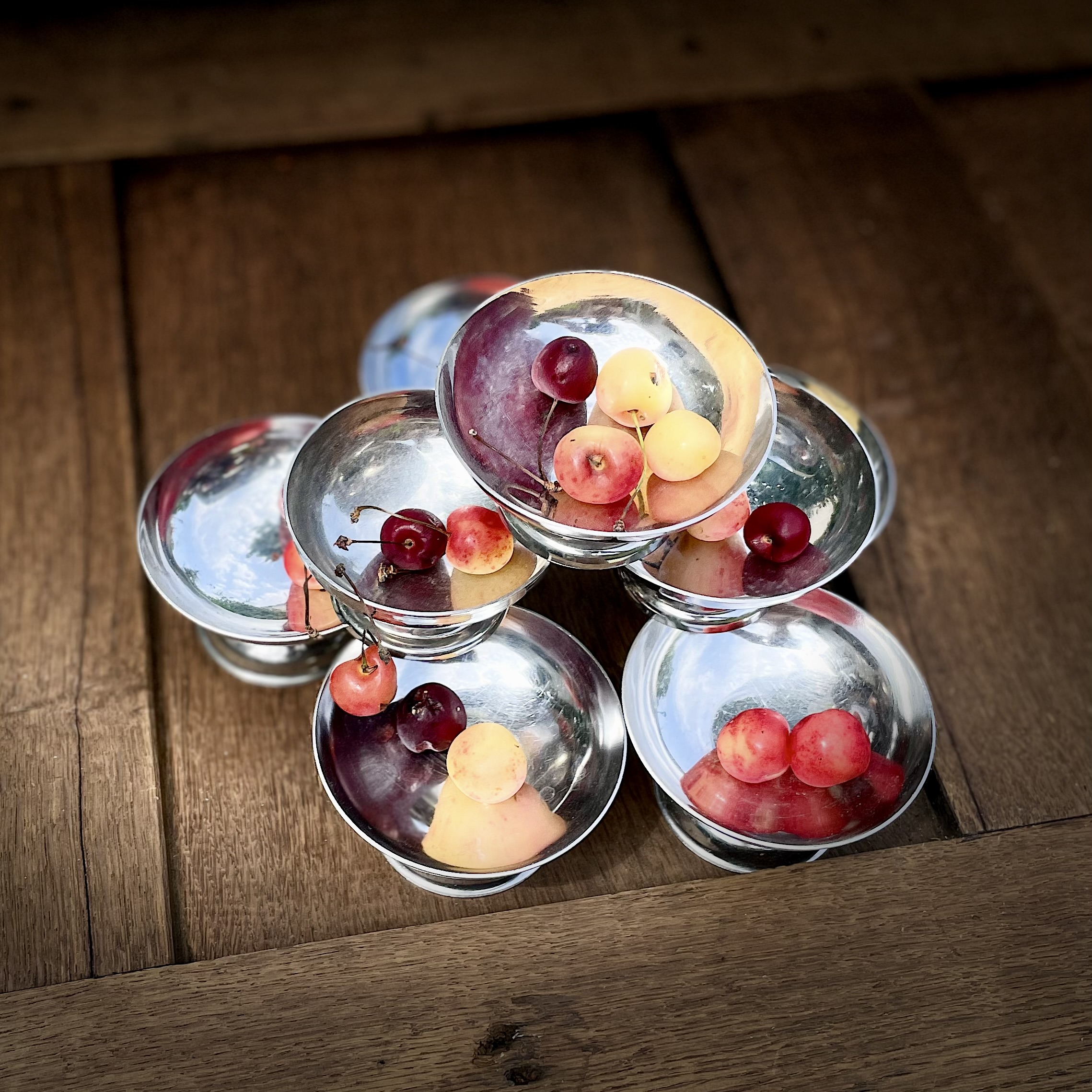 Coupes vintage en inox 