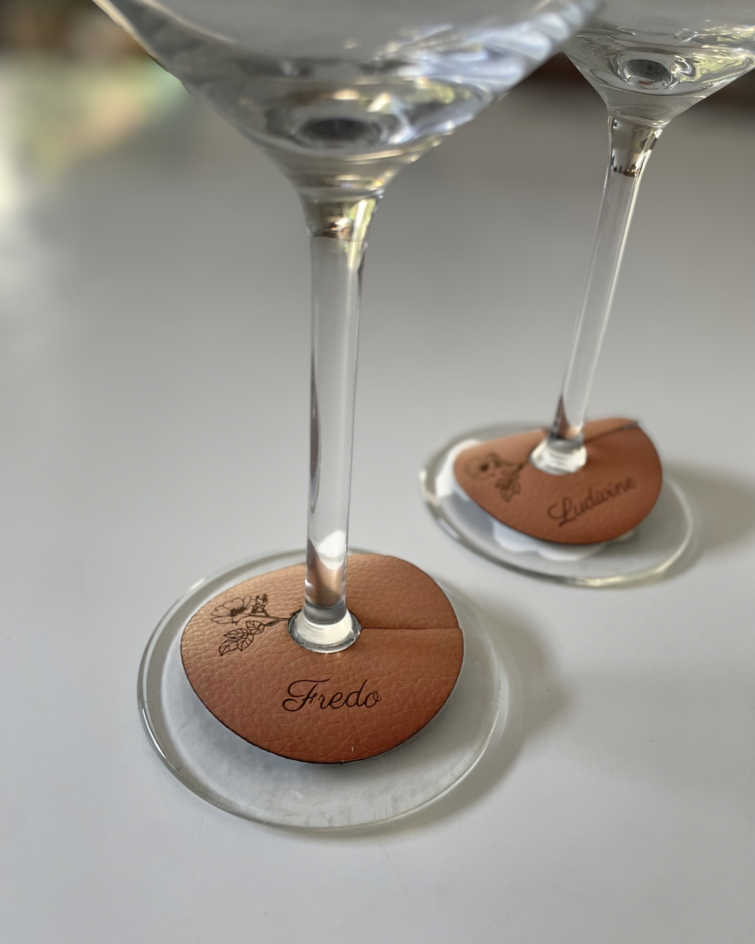 Marque verre personnalisé 