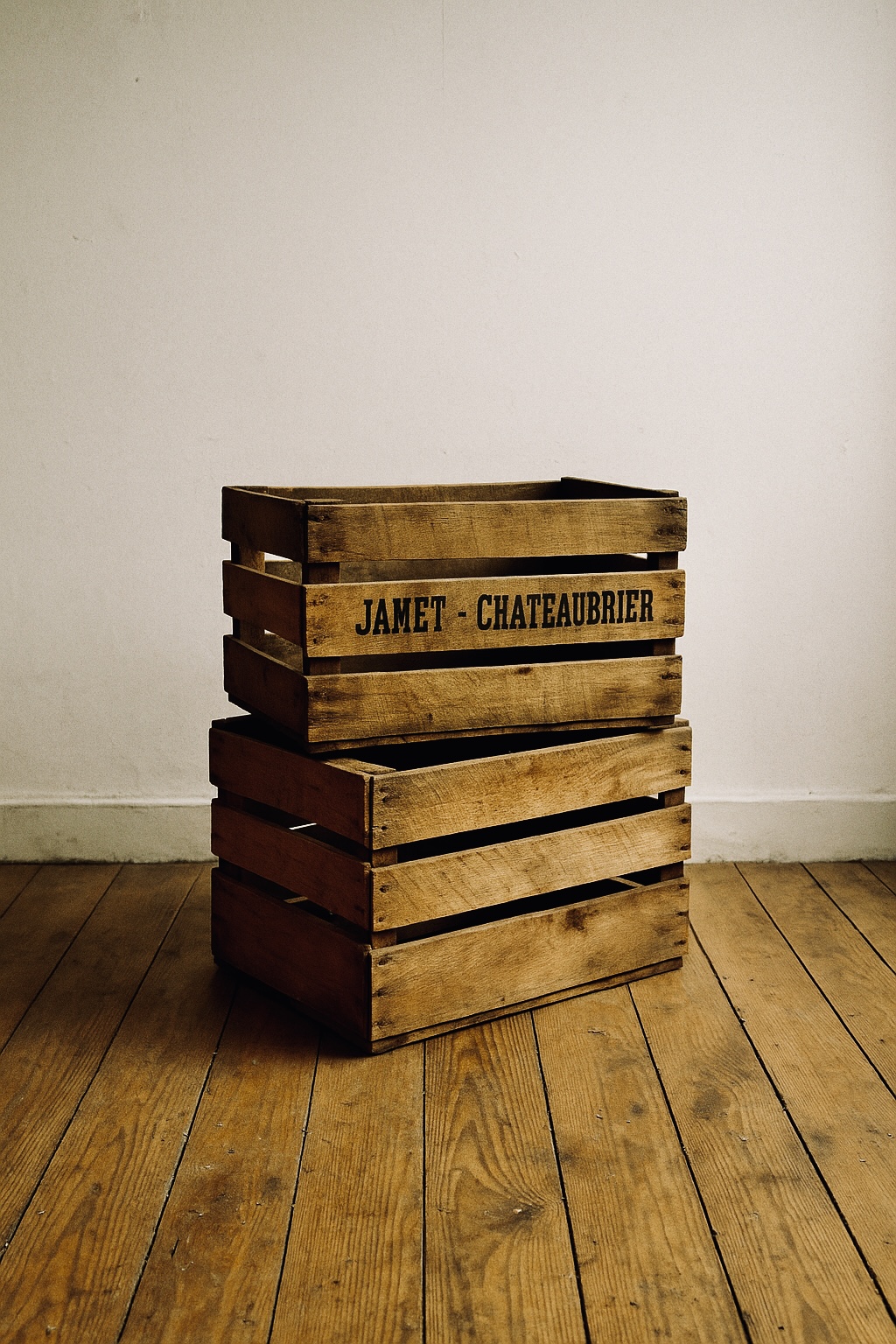 Caisse à pommes en bois 