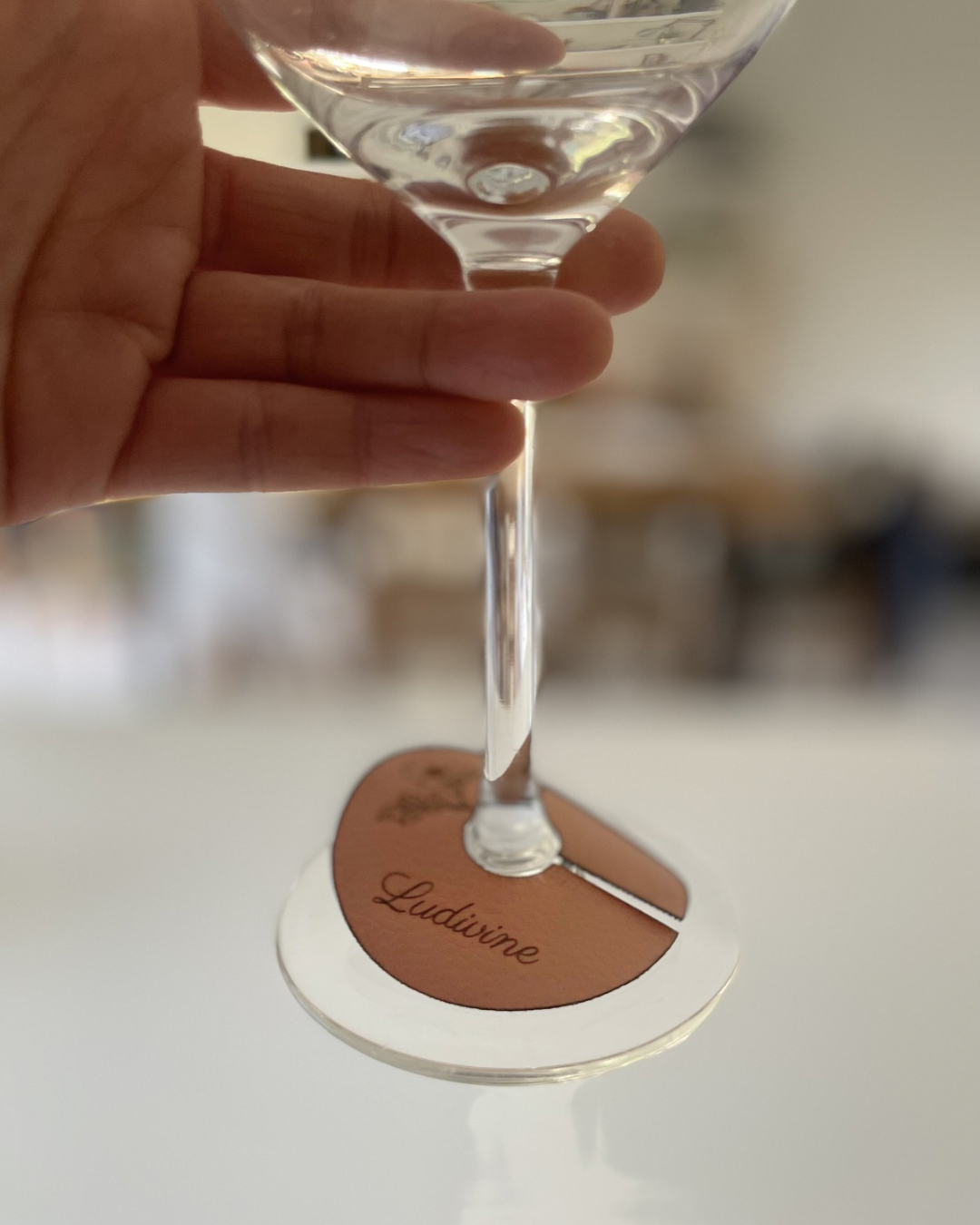 Marque verre personnalisé 