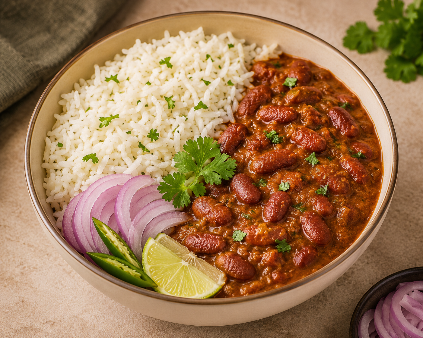 Rajma Rice Bowl