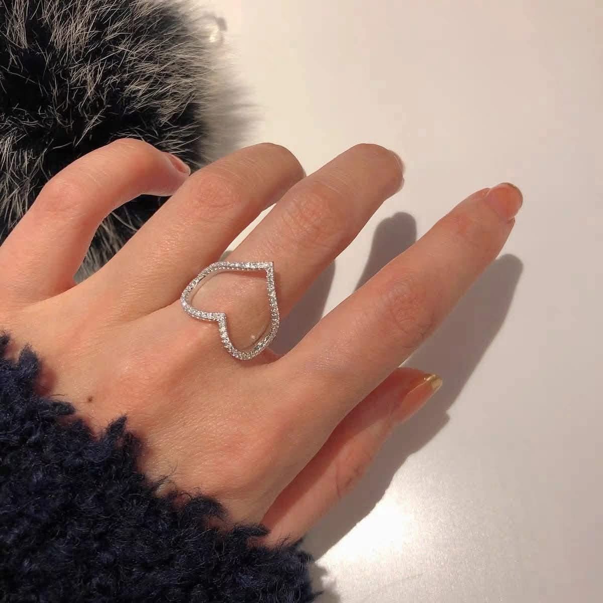 Heart CZ Ring