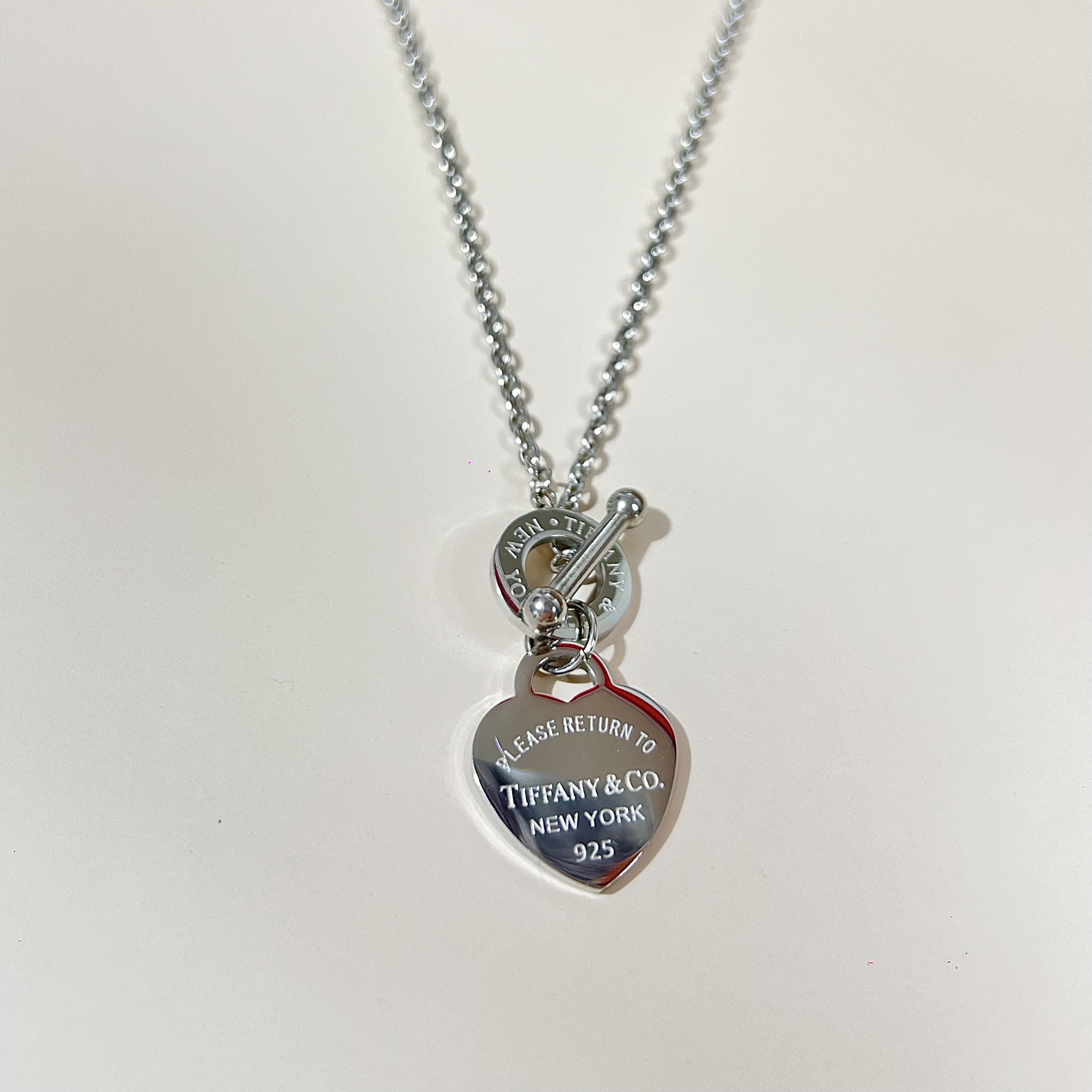 Heart T-Lock Necklace