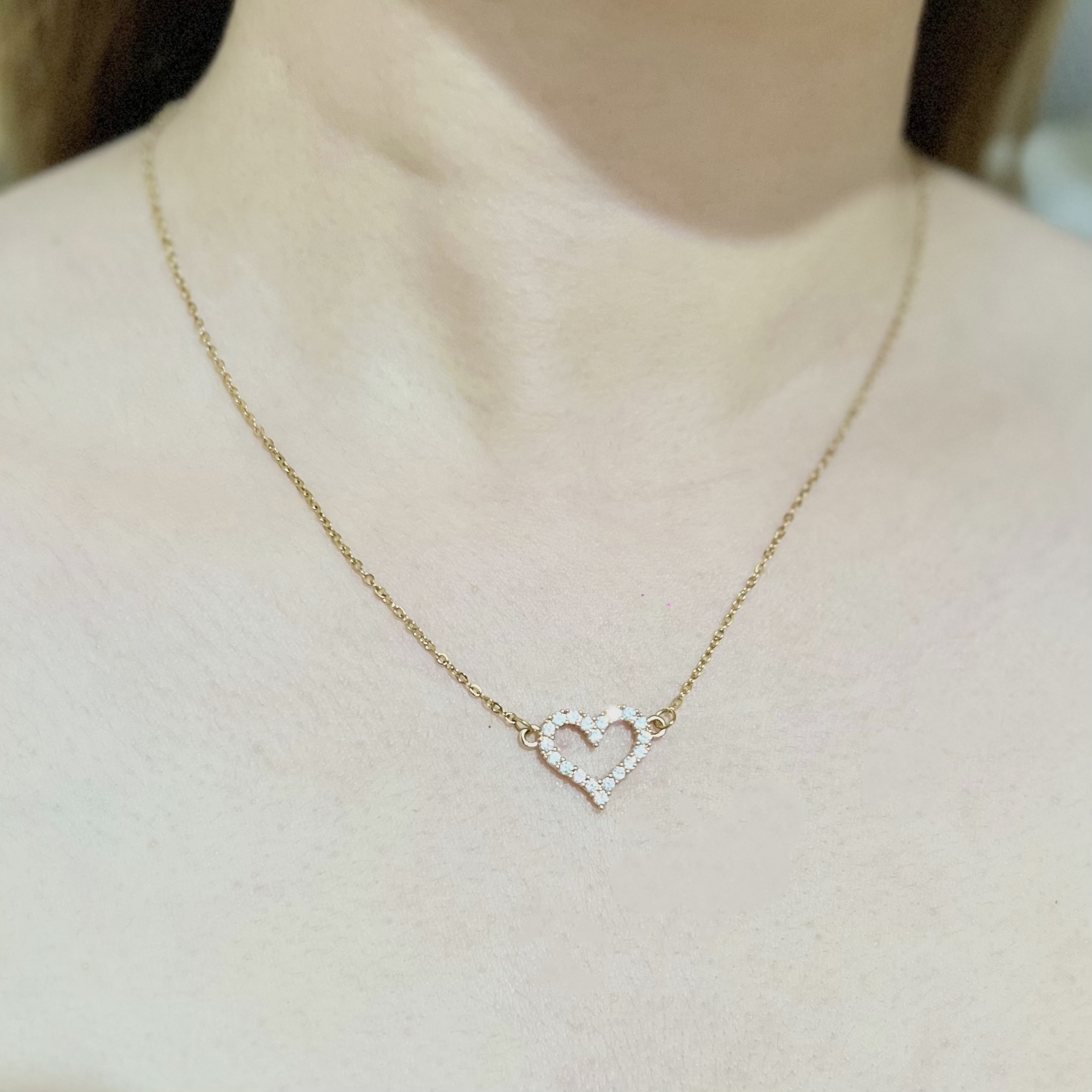 Elise Heart Necklace