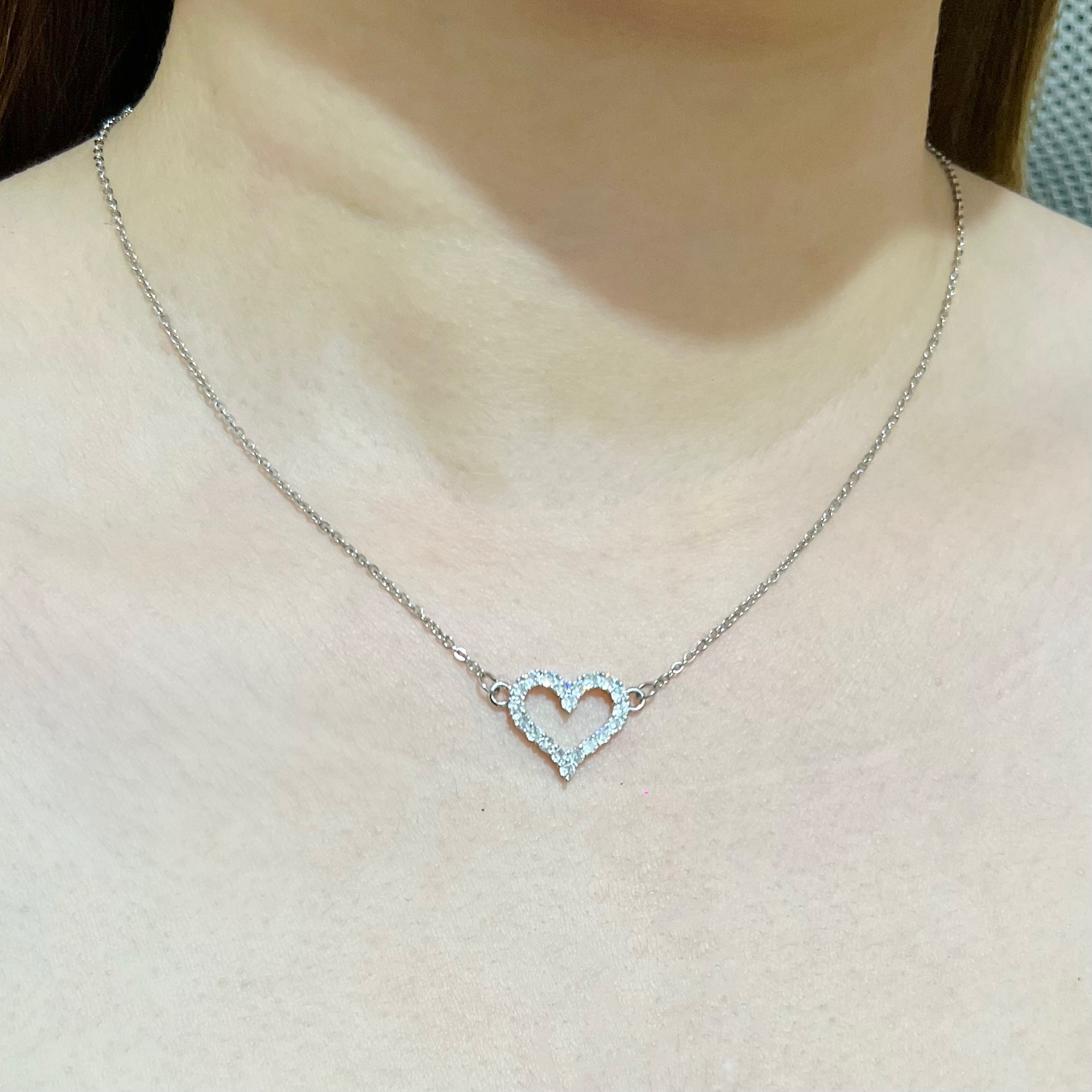 Elise Heart Necklace