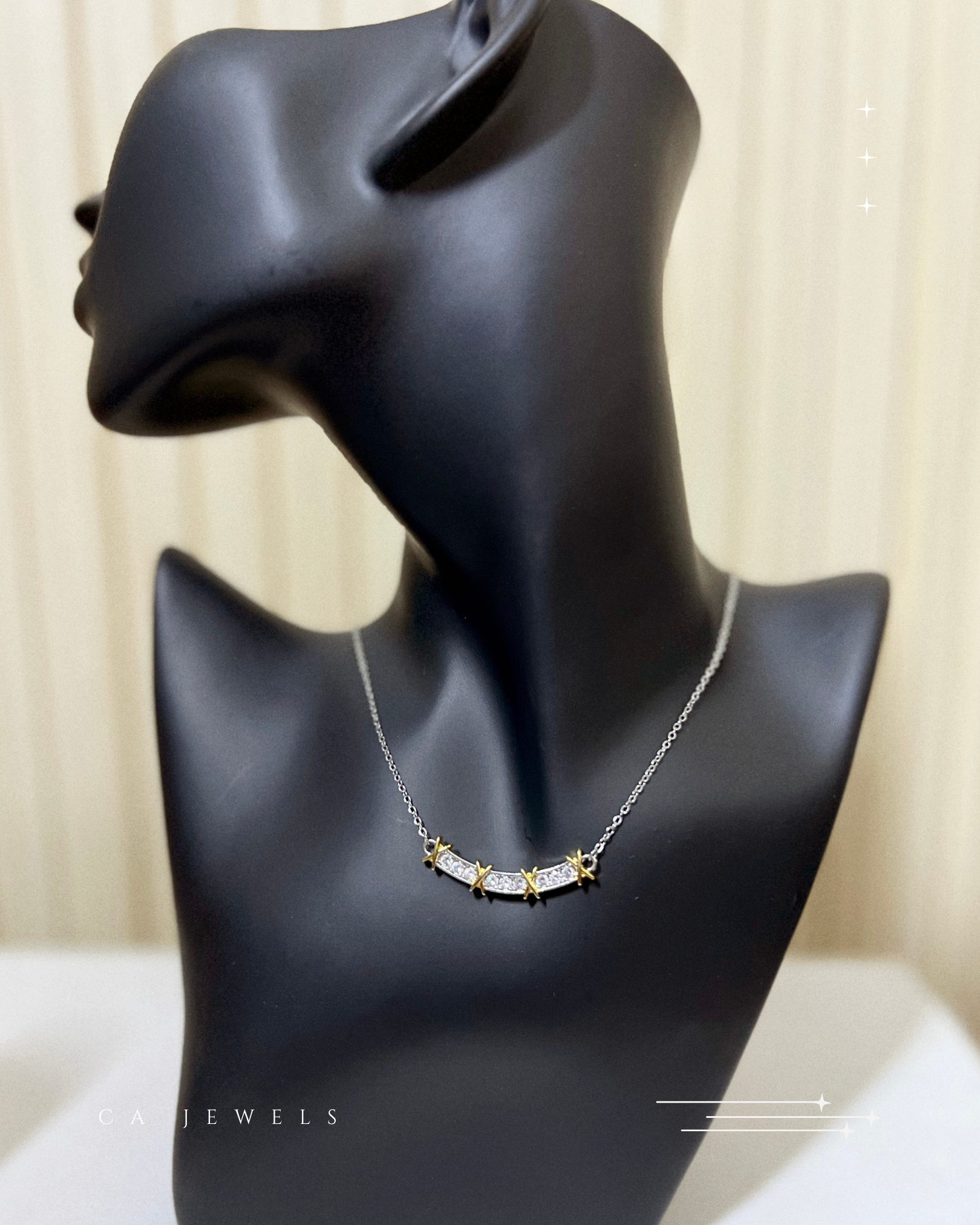 Zara Necklace (two-tone)