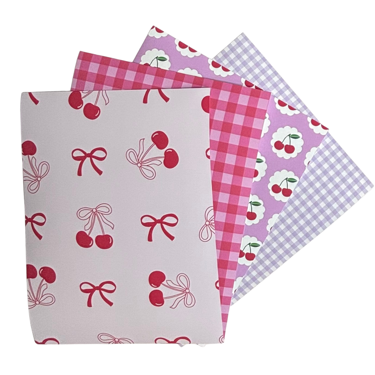Patterned Background Sticker Paper - Pinks/Lavenders