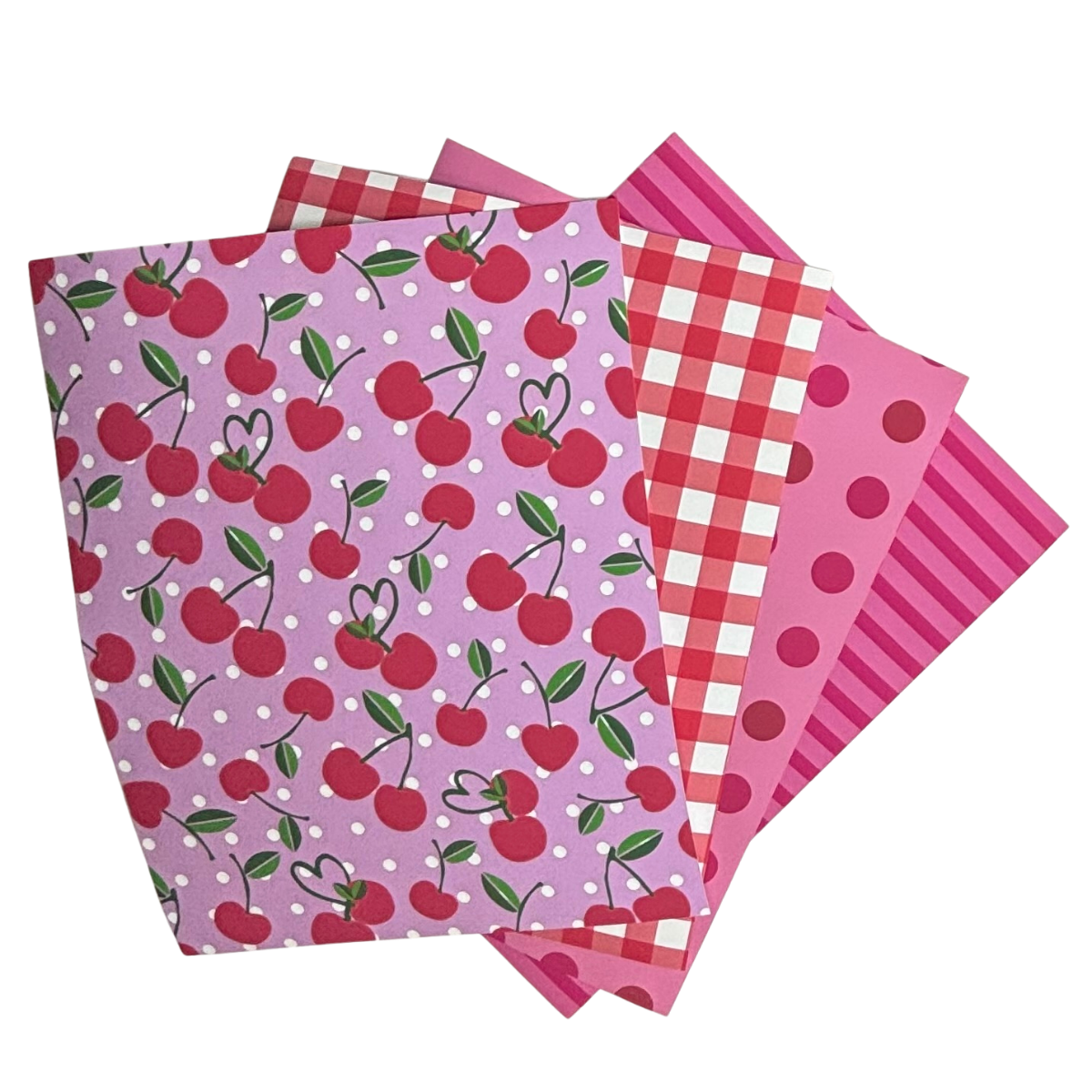 Patterned Background Sticker Paper - Pinks, Reds, Light Purple