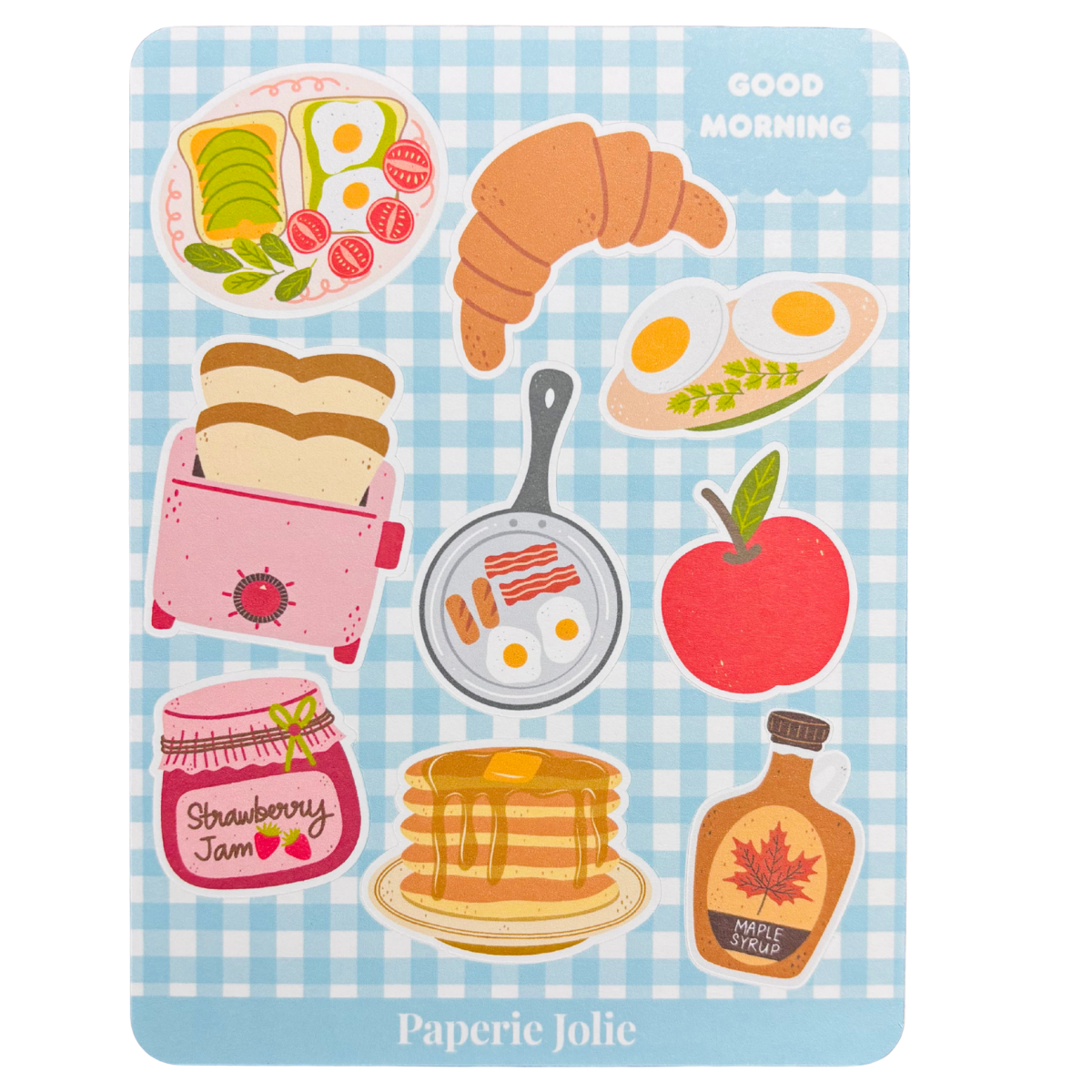 Good Morning Breakfast Sticker Sheet