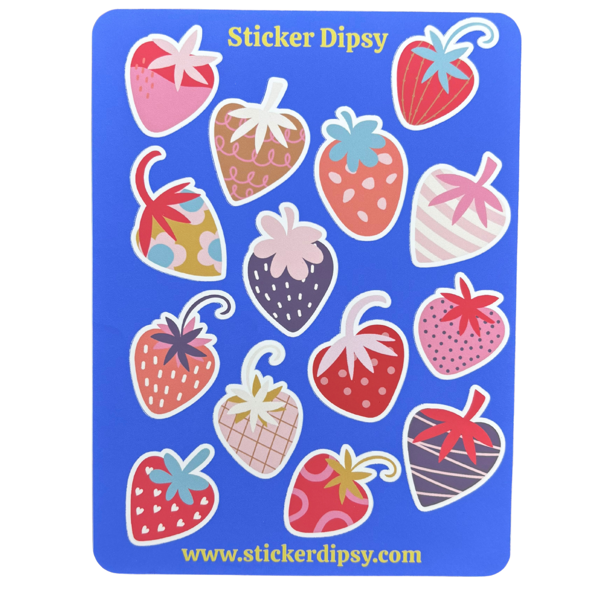 Strawberry Sticker Sheet