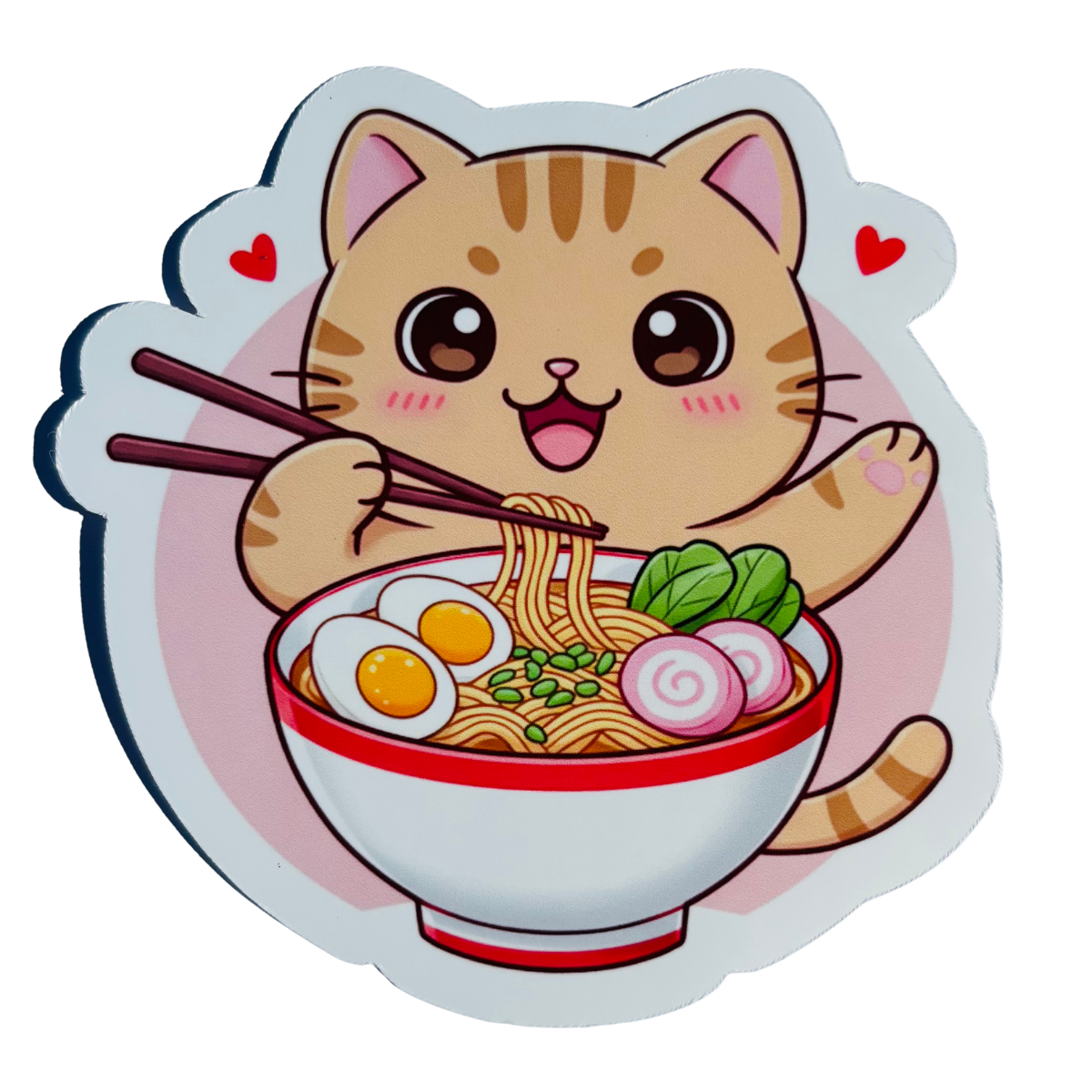 Ramen Kitty Sticker