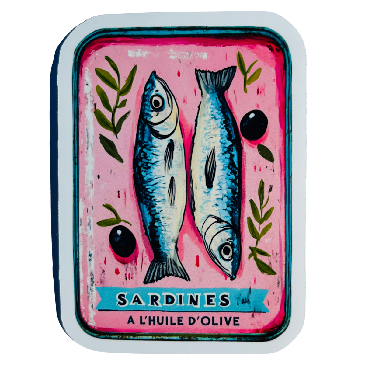 Sardine Can Sticker