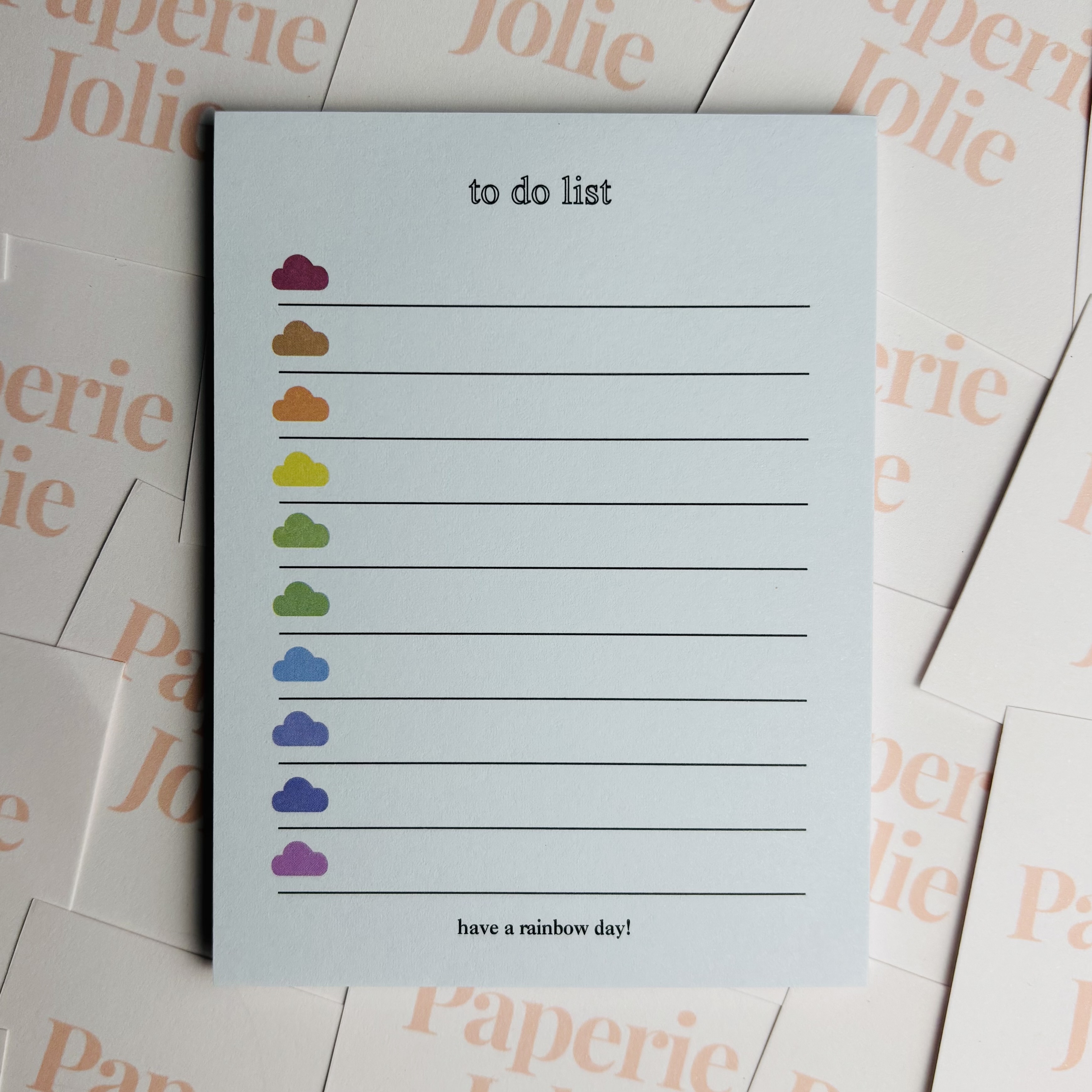 Colorful Cloud Notepad