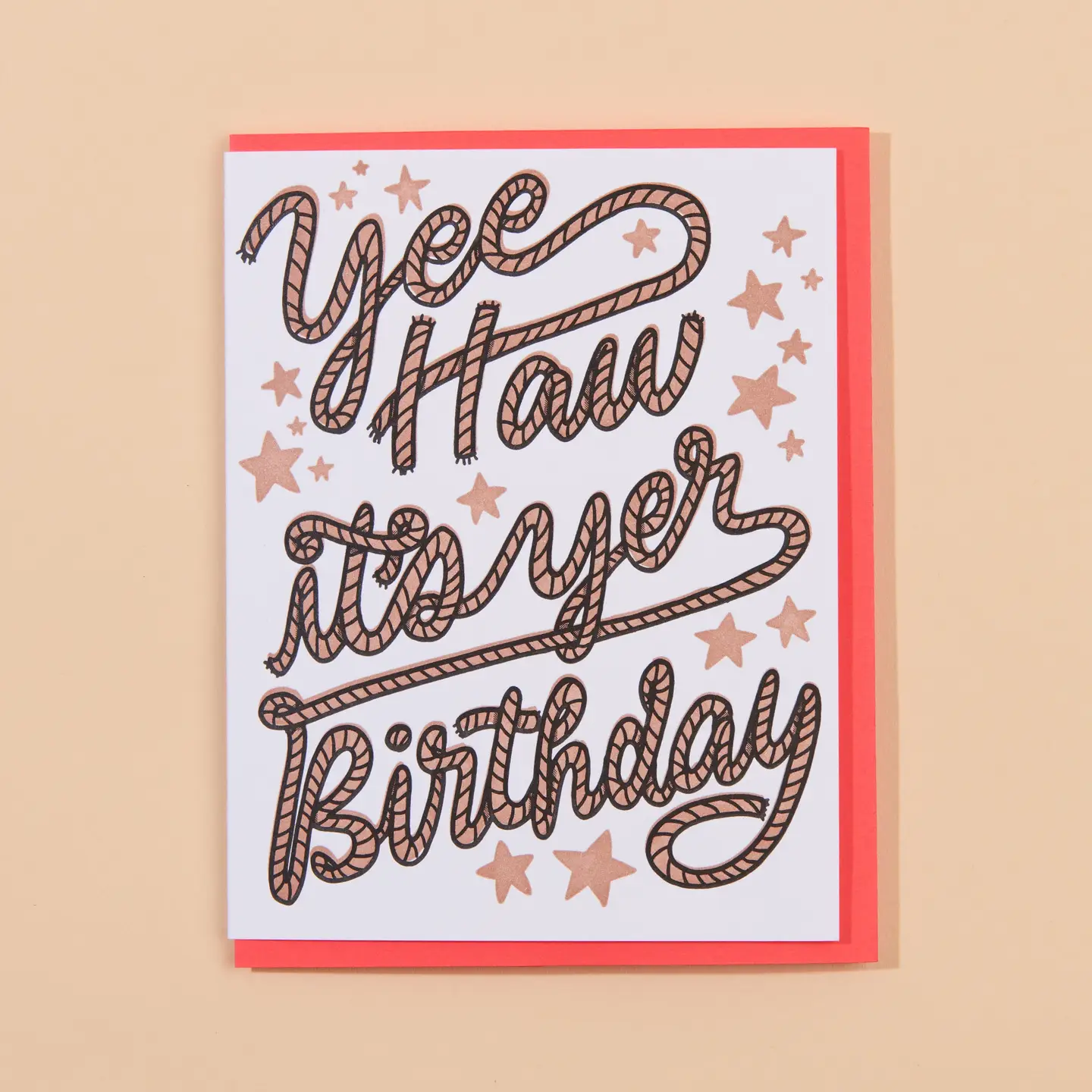 Yee Haw Birthday Card