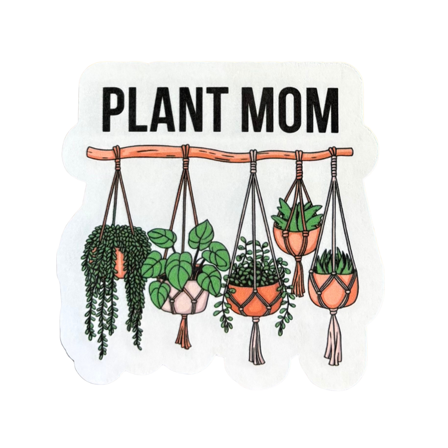 Plant Mom Sticker - Hanging