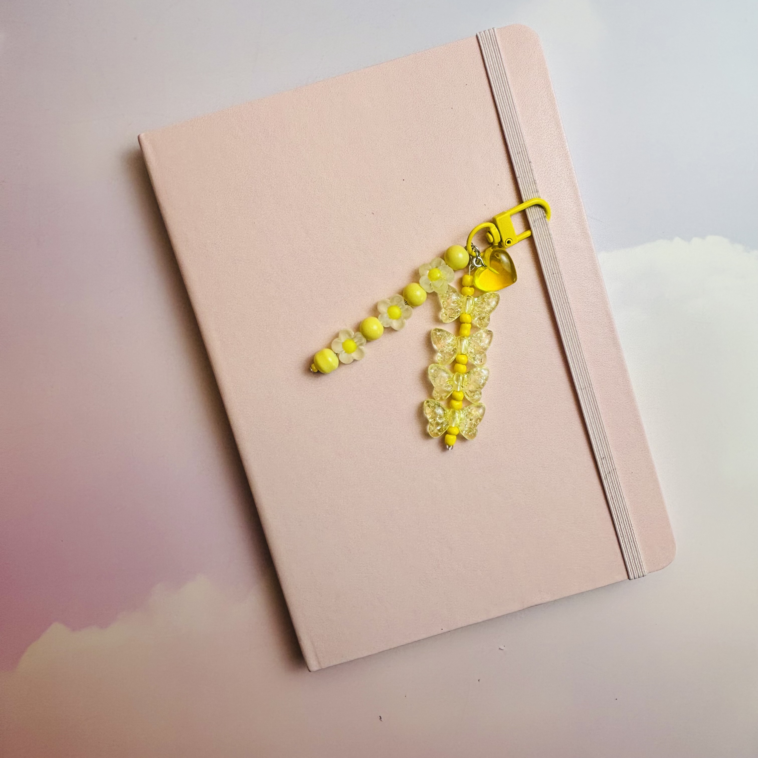 Yellow Bows Journal Charm