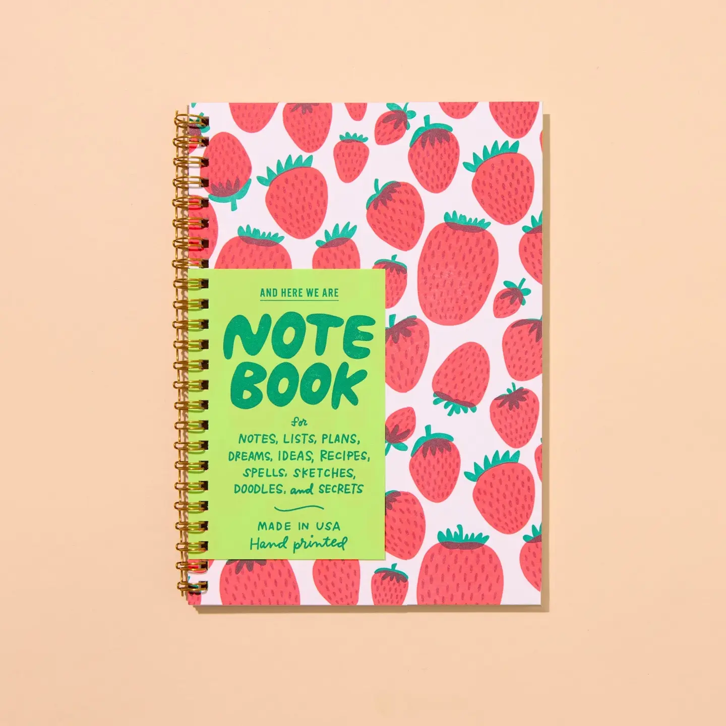 Strawberry Notebook