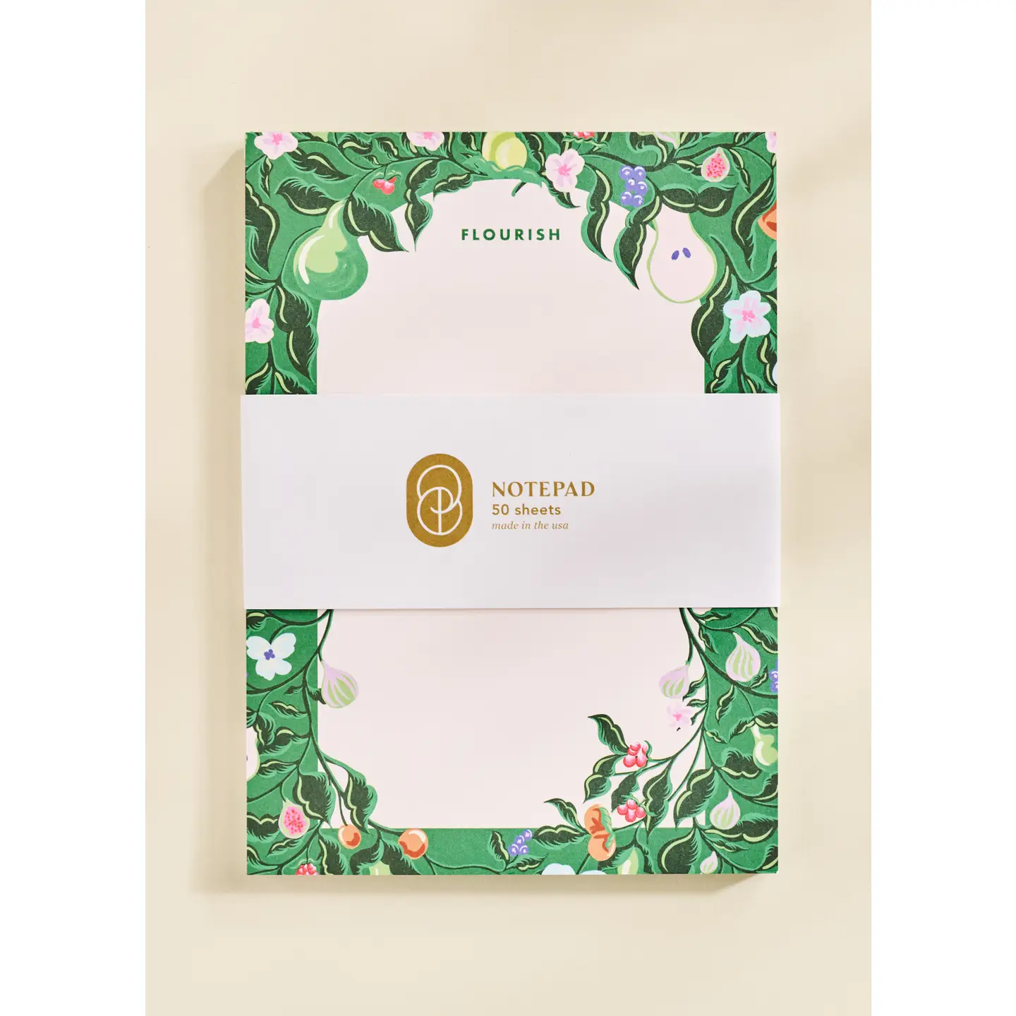 Flourish Blooming Fruits Notepad
