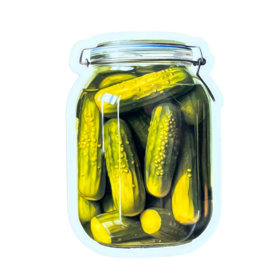 Little Pickle Jar Sticker