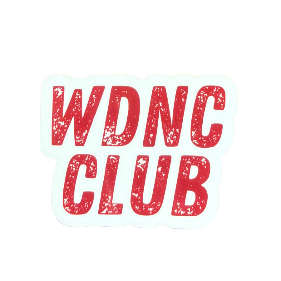 We Do Not Care Club Sticker