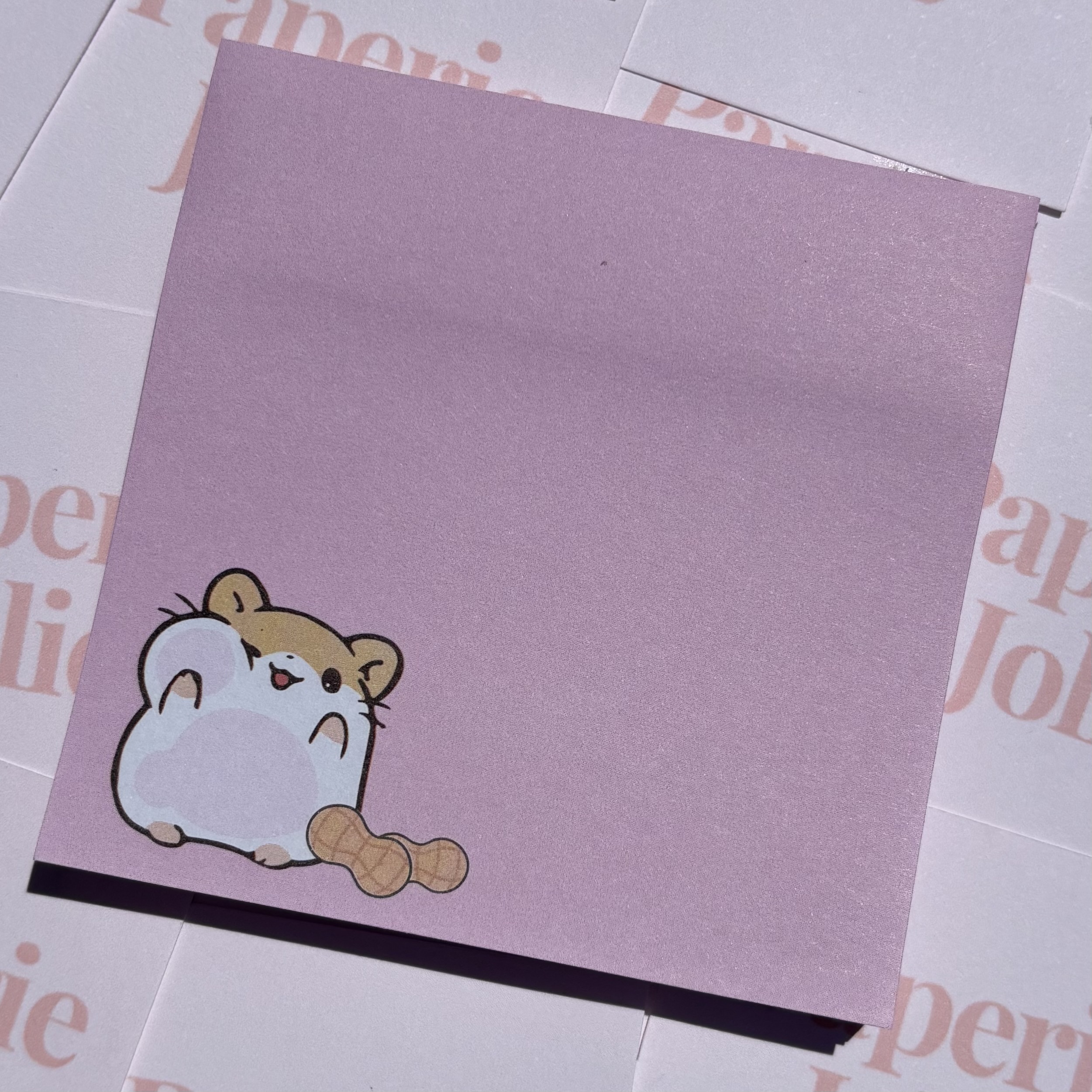 Kawaii Gerbil Sticky Note Set