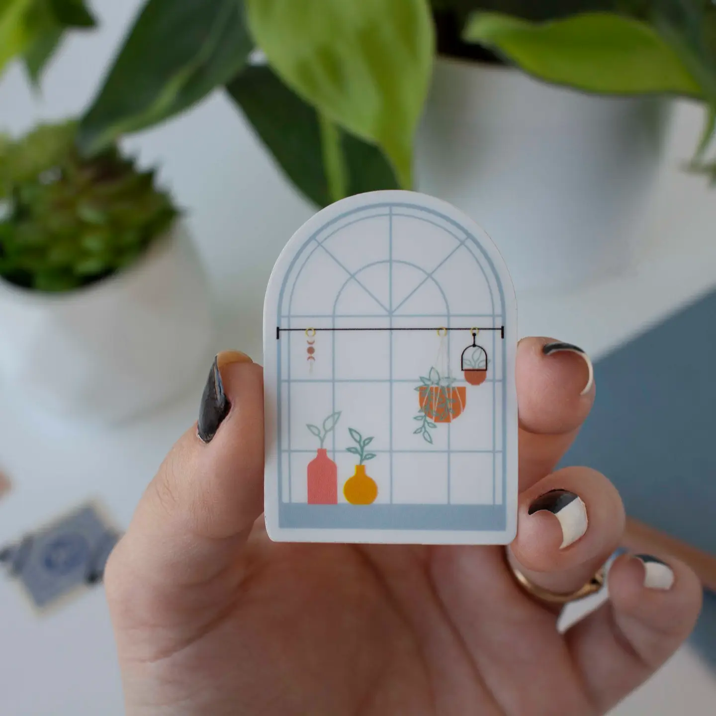 Greenhouse Window Sticker