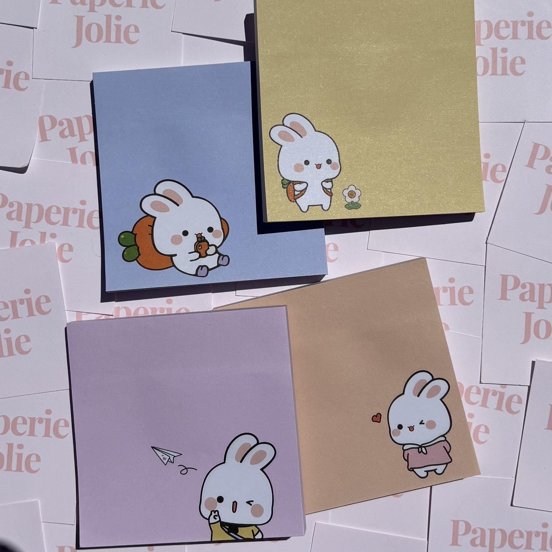 Kawaii Bunny Sticky Note Set