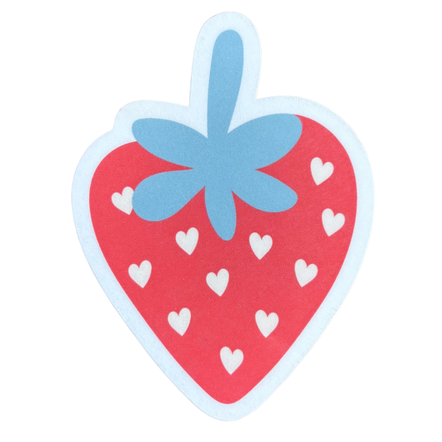 Strawberry Love Sticker