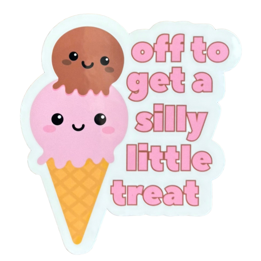 Silly Little Treat Sticker