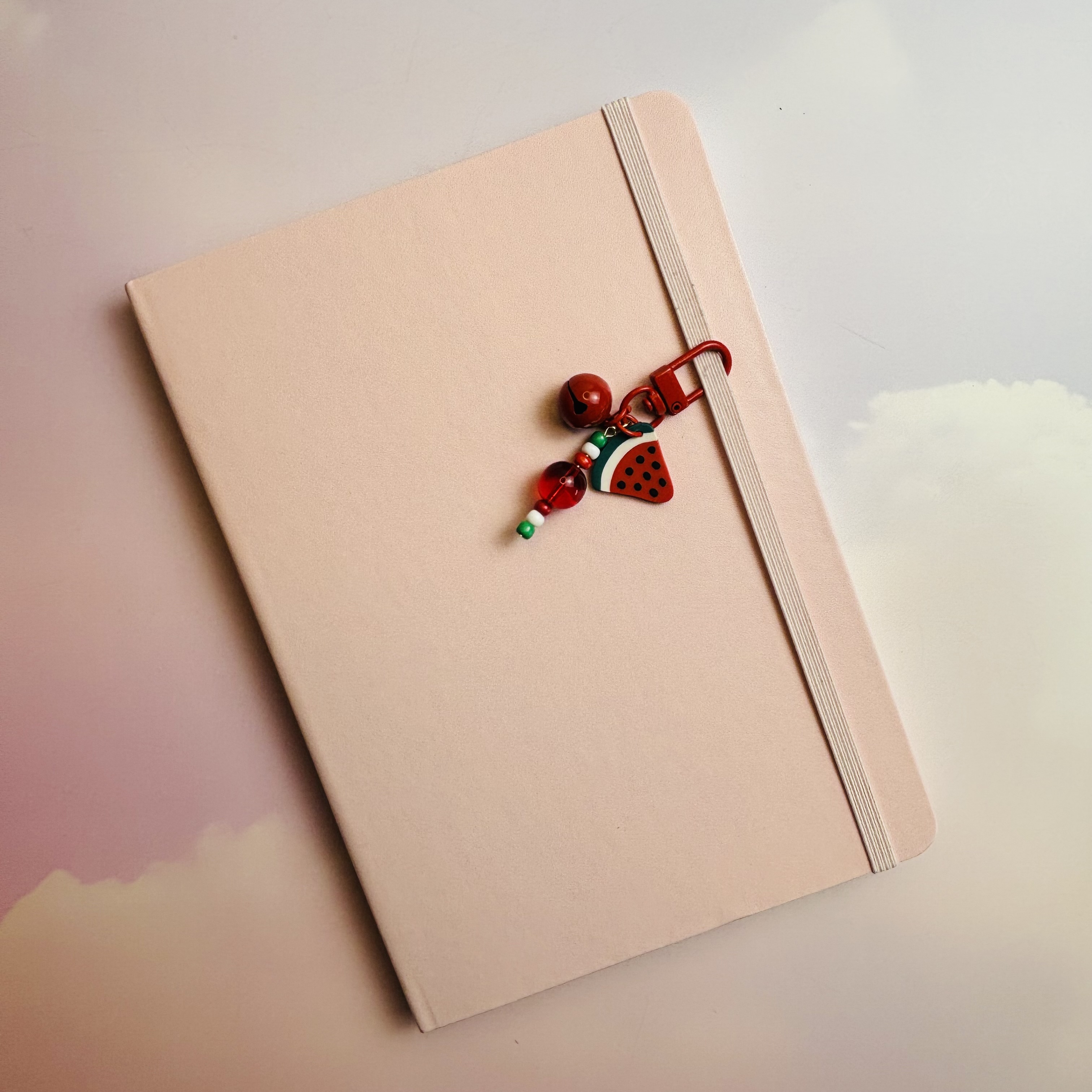 Red Watermelon Journal Charm