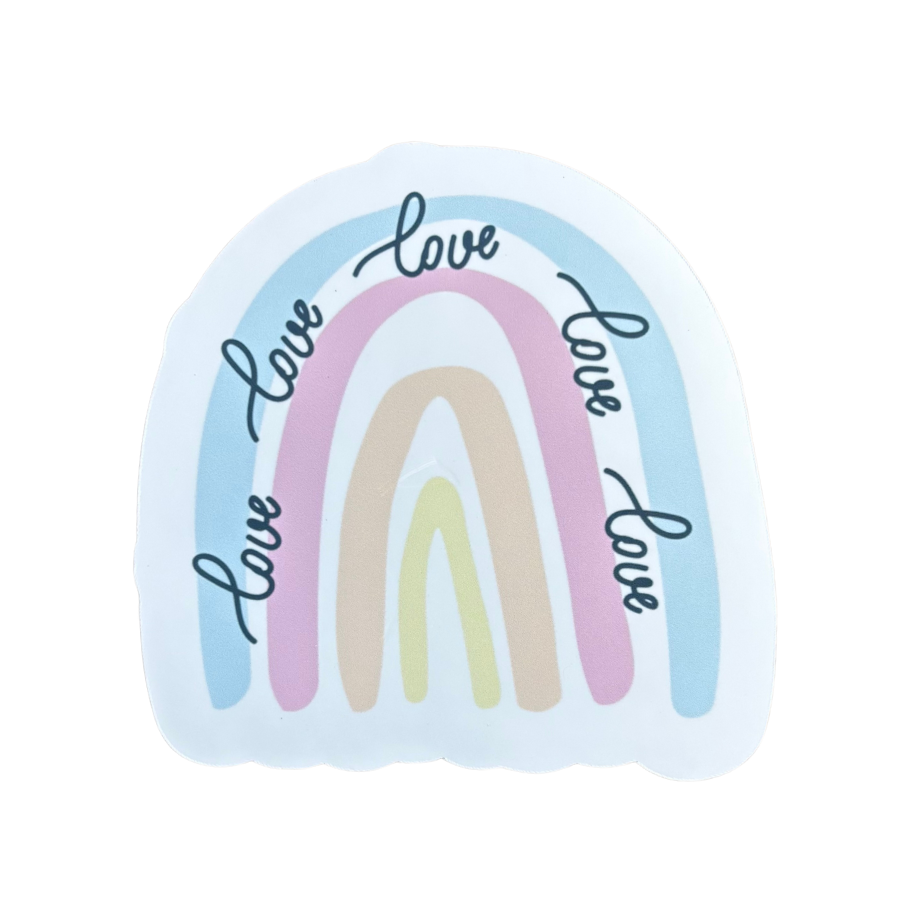 Love Rainbow Sticker