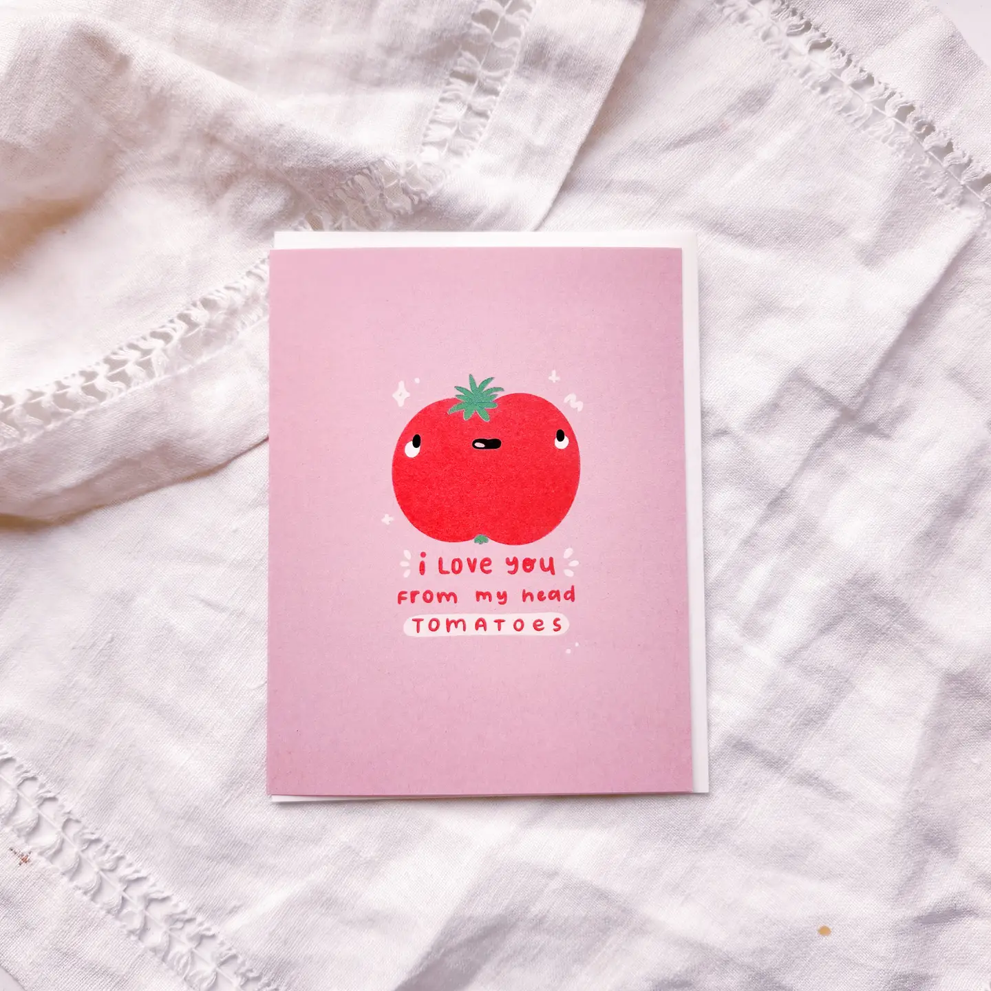 Tomato Greeting Card