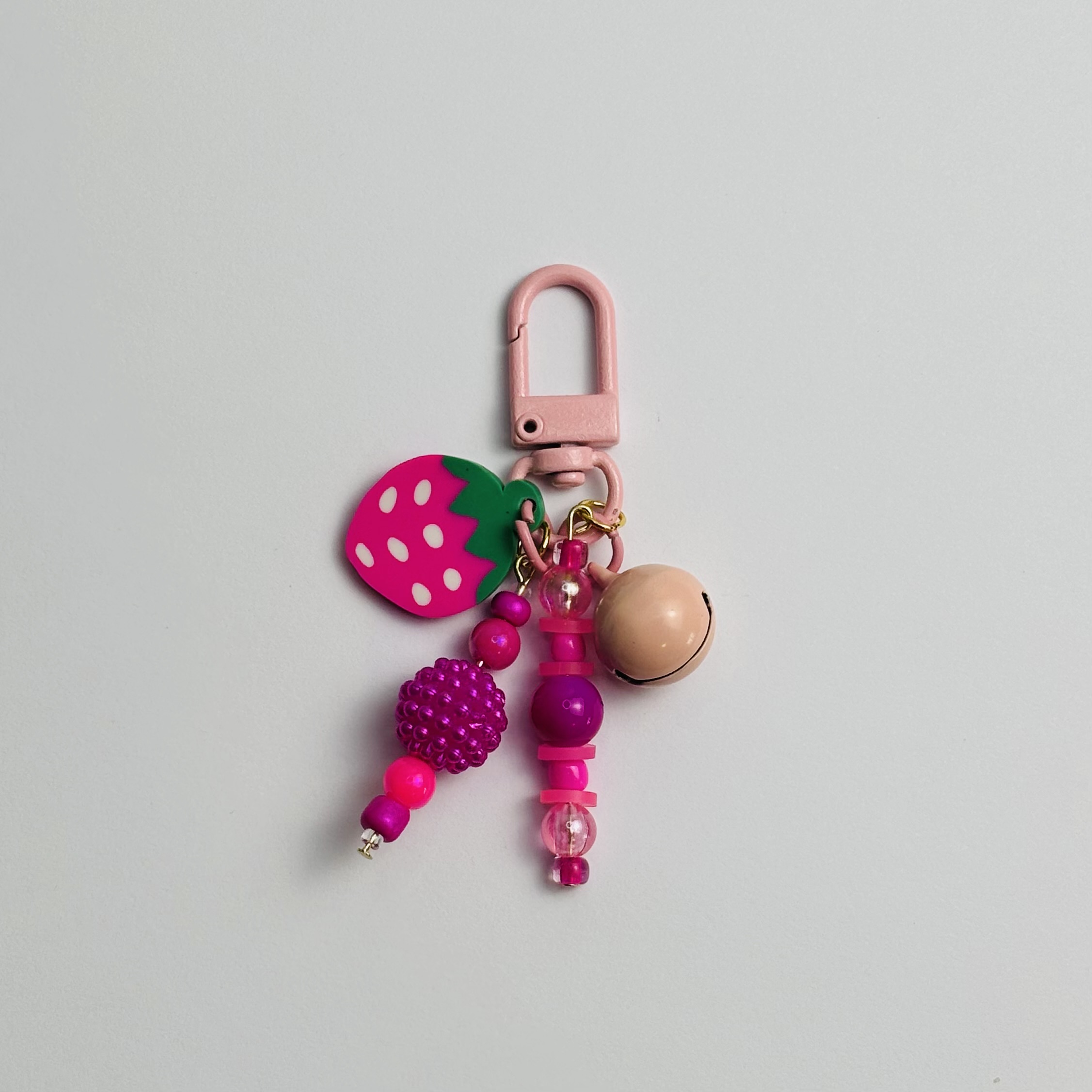 Strawberry Journal Charm