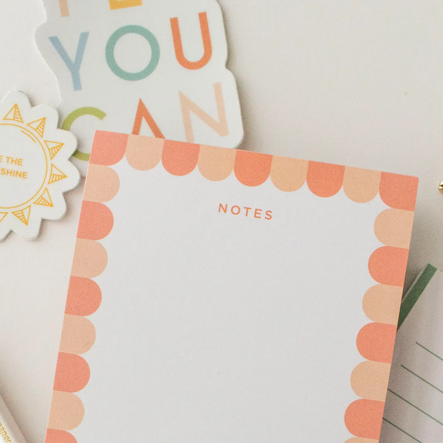 Scallop Notepad