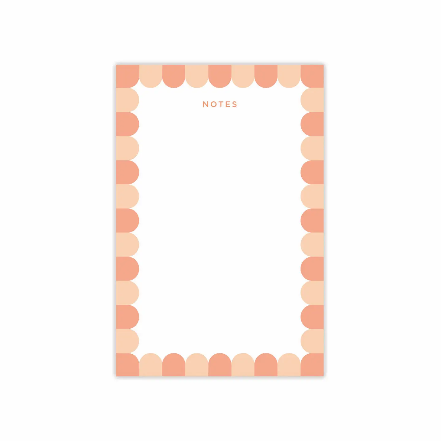 Scallop Notepad
