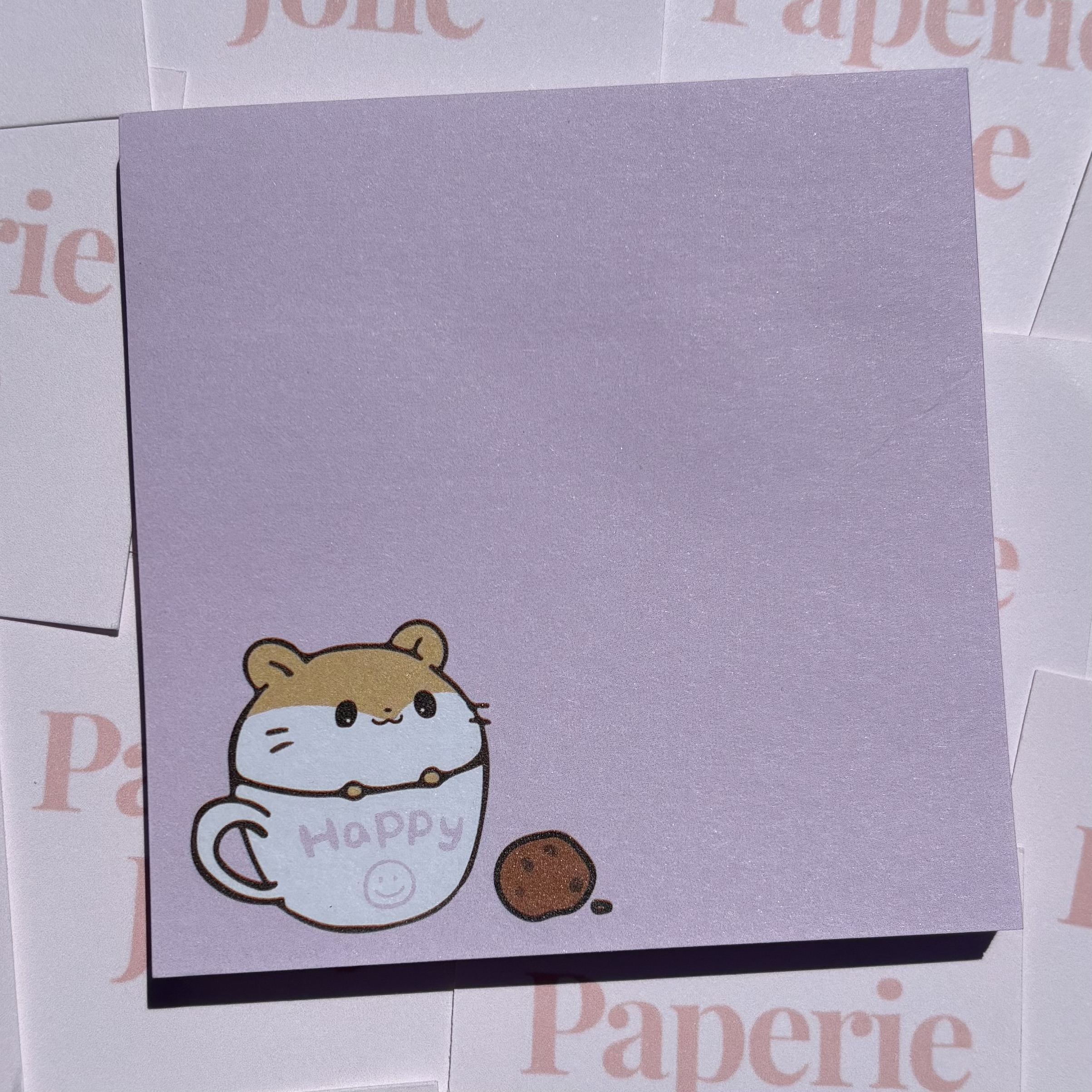 Kawaii Gerbil Sticky Note Set