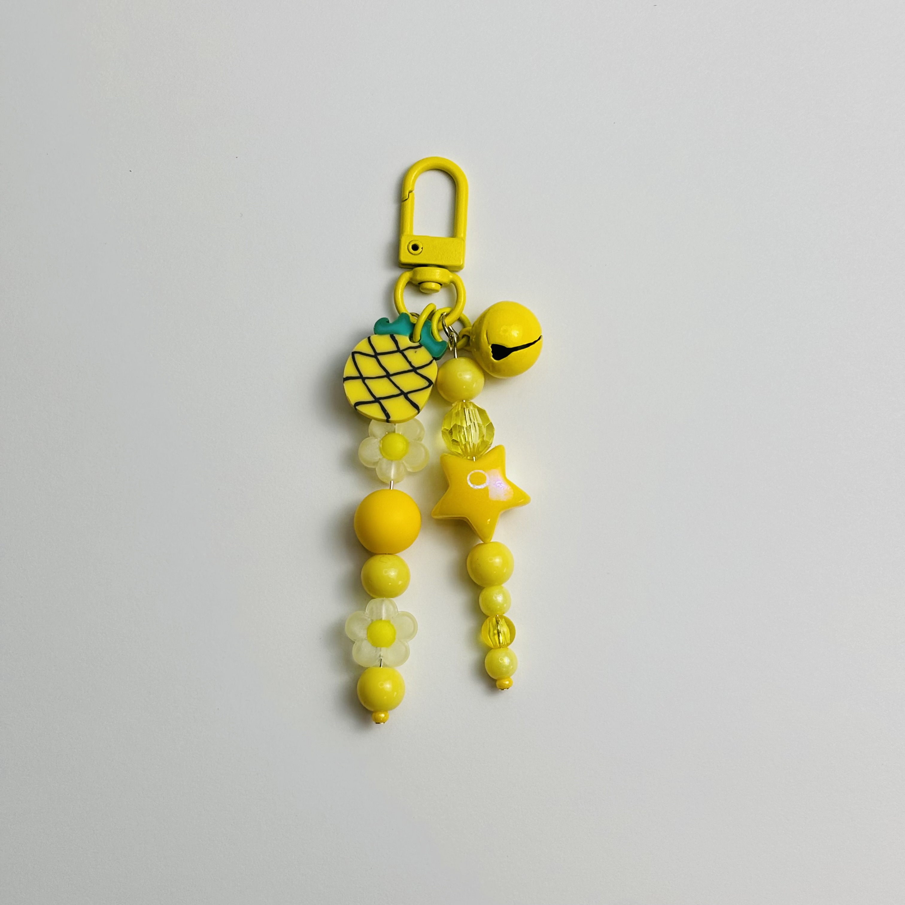 Pineapple/Daisies/Star Journal Charm