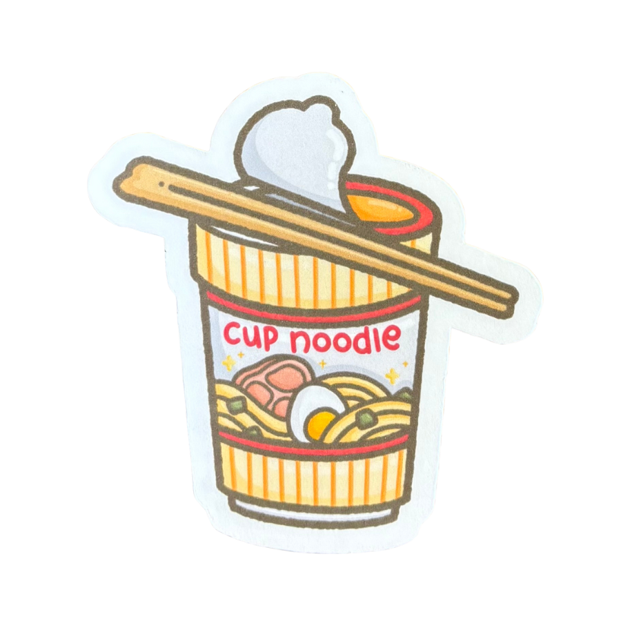 Cup Noodle Sticker