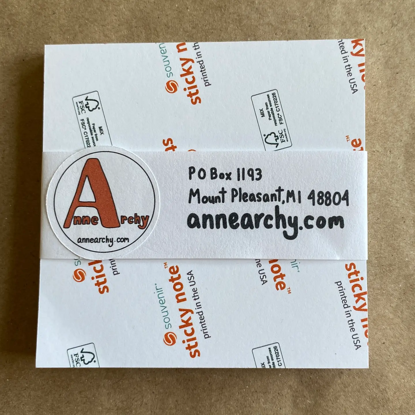 Notebook Paper Sticky Notes
