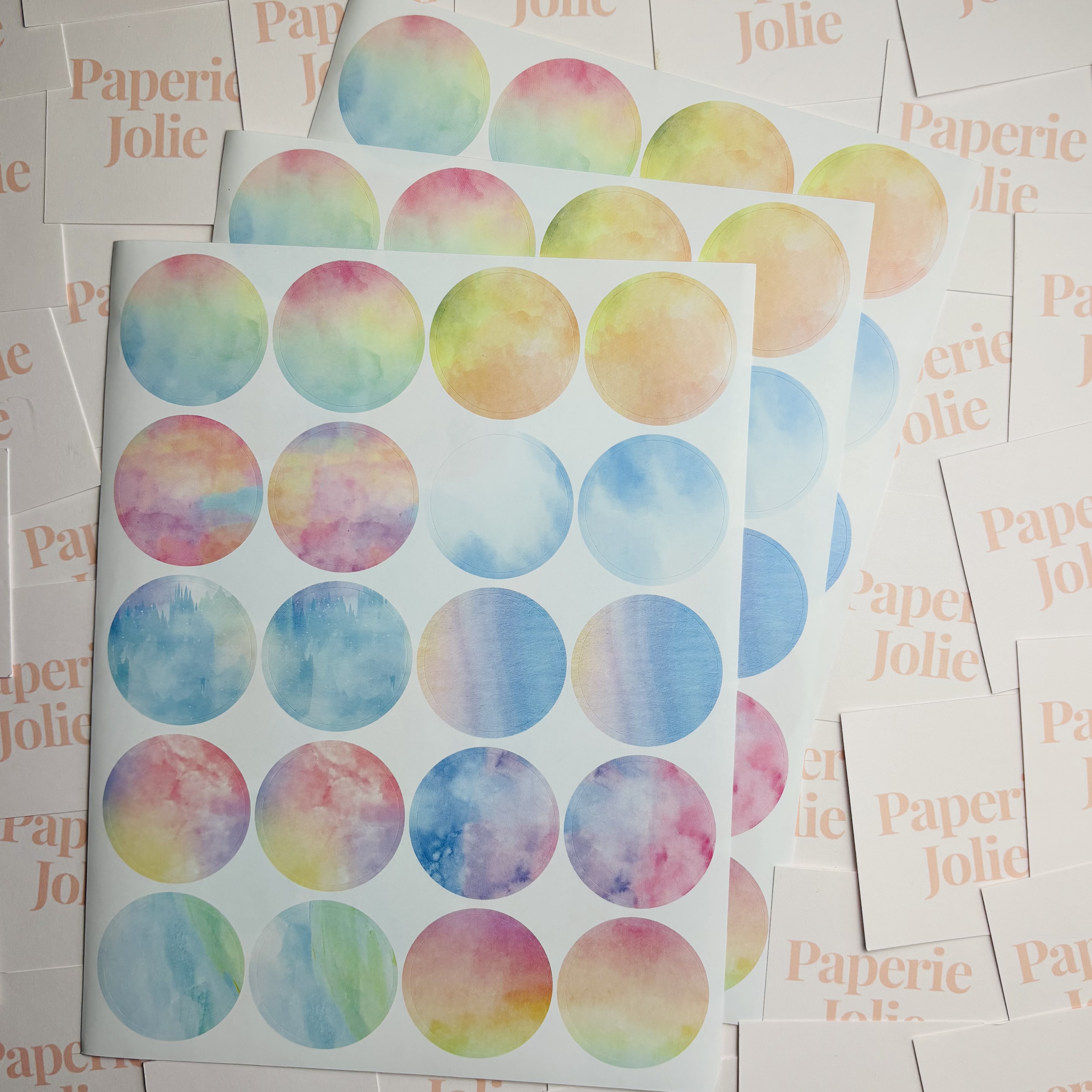 Watercolor Stationery Set