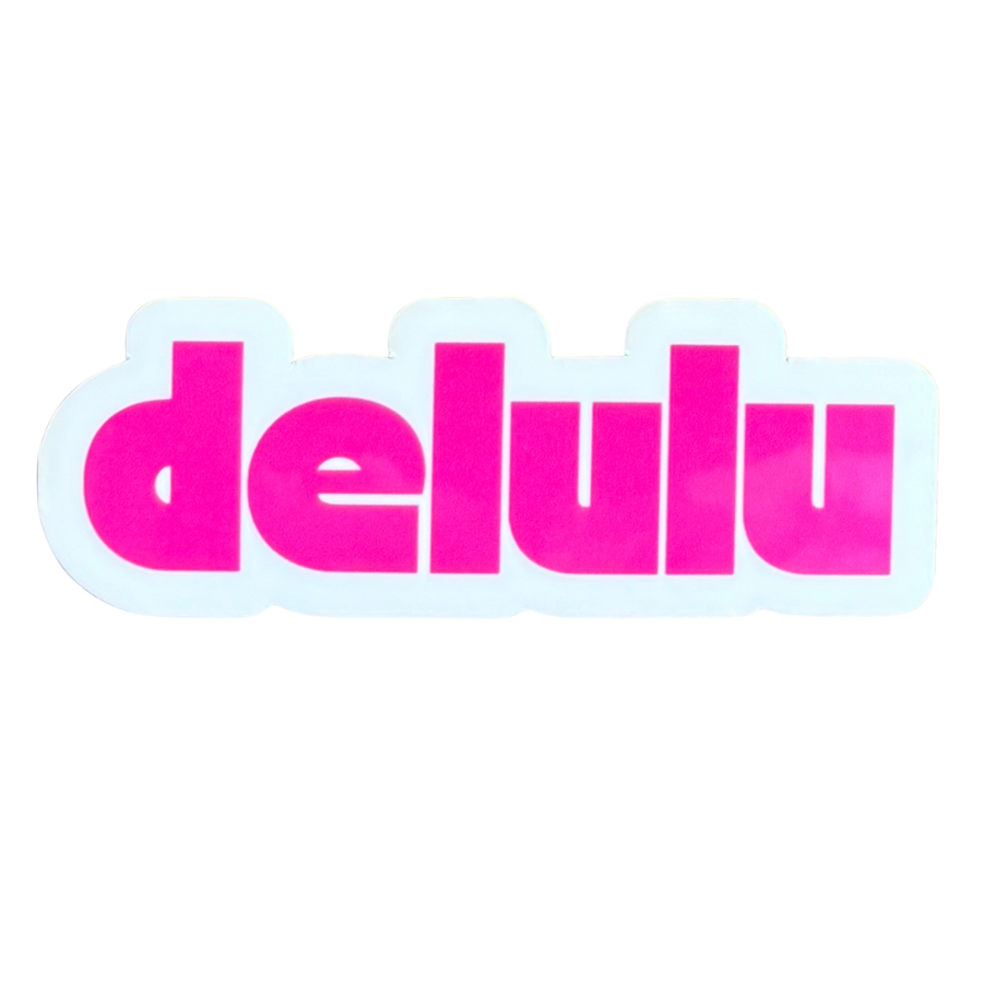 Delulu Sticker