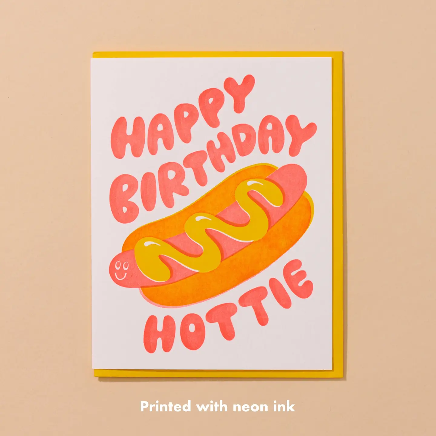 Hot Dog Birthday Card