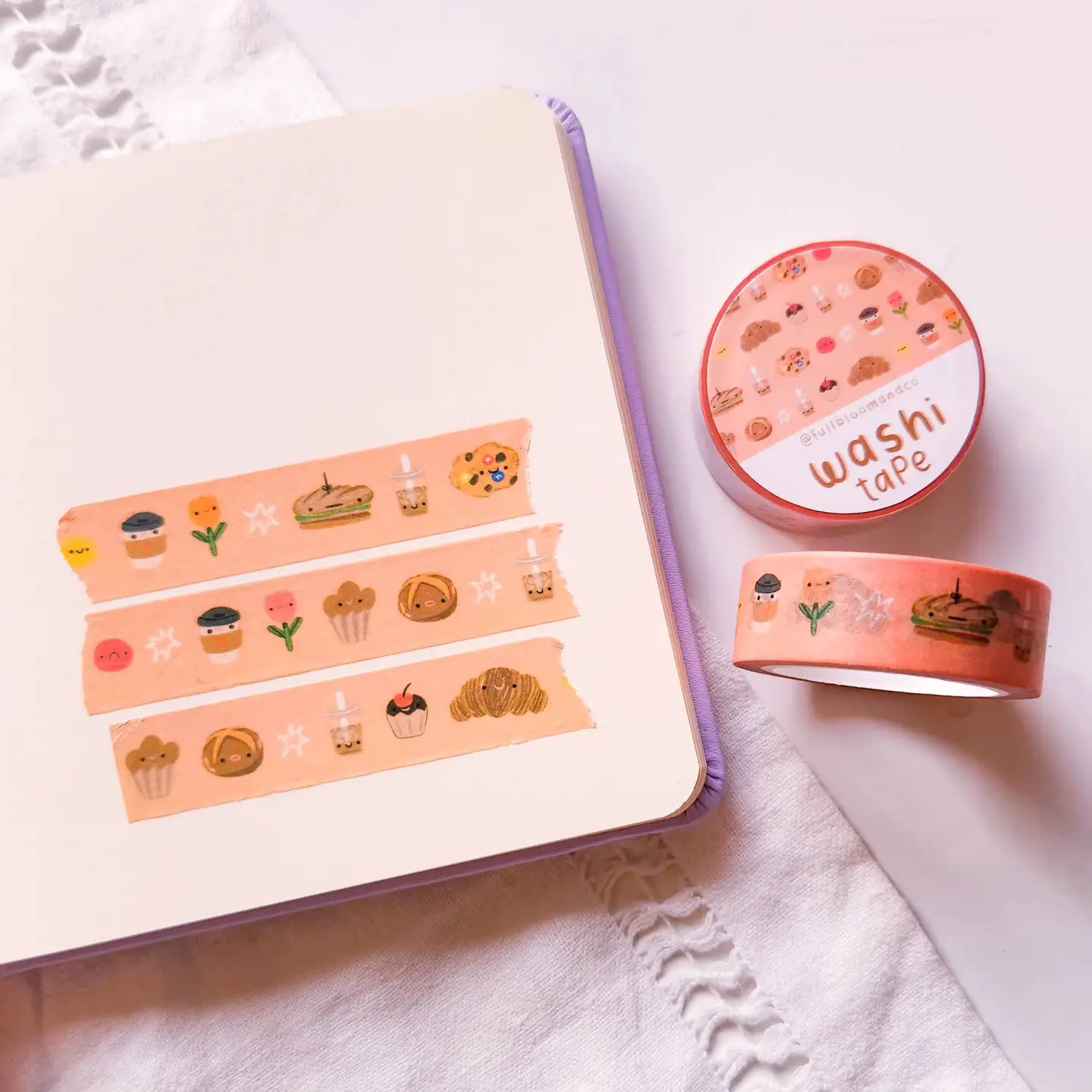 French Bakery Washi Tape