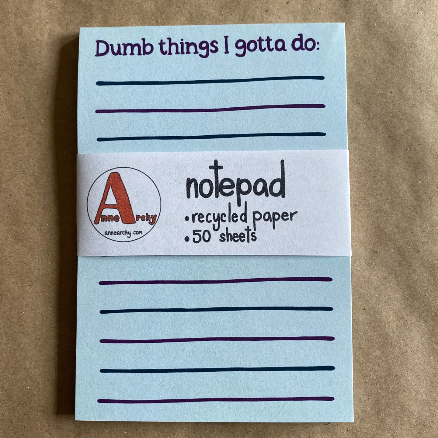 Dumb Things Notepad