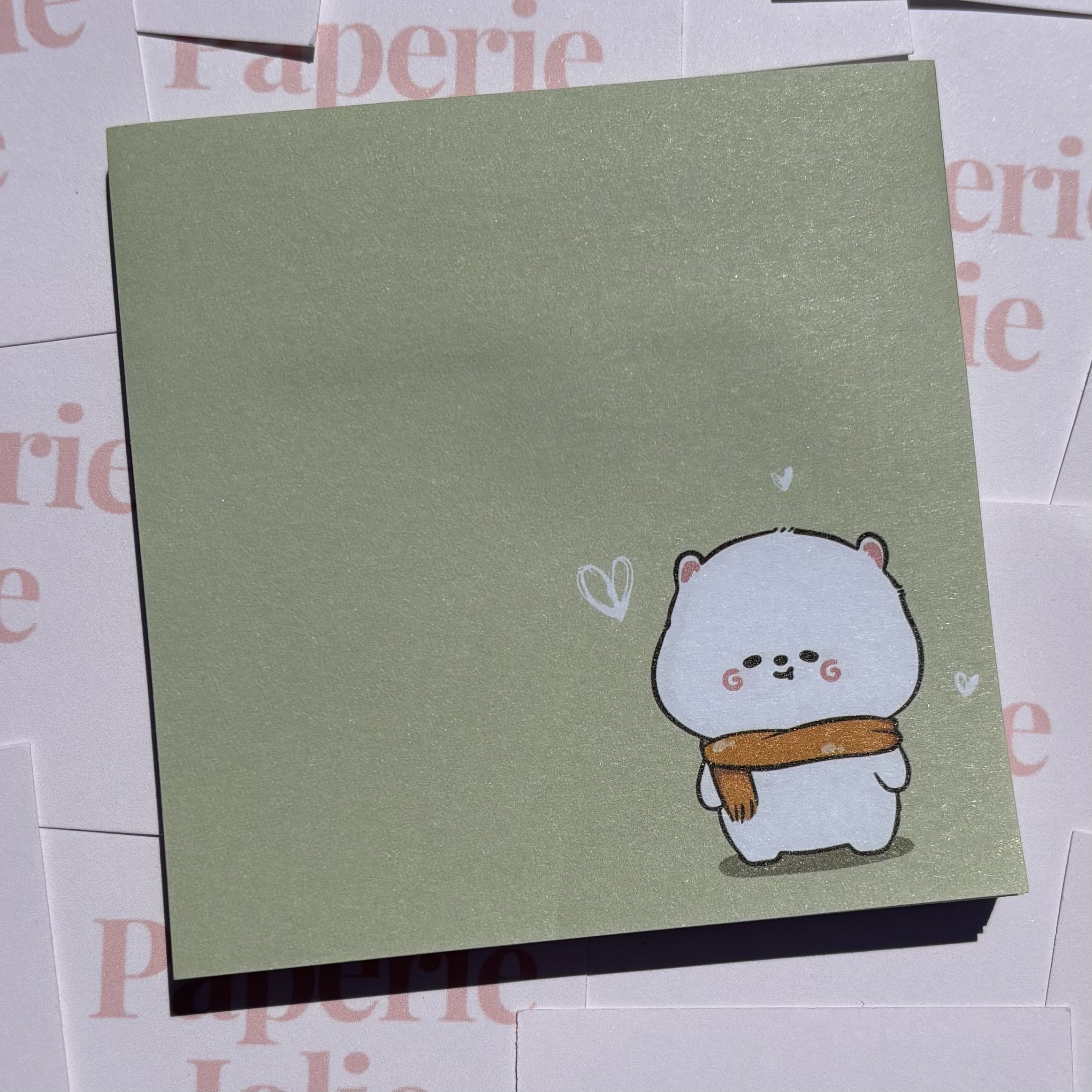 Kawaii Bear Sticky Note Set