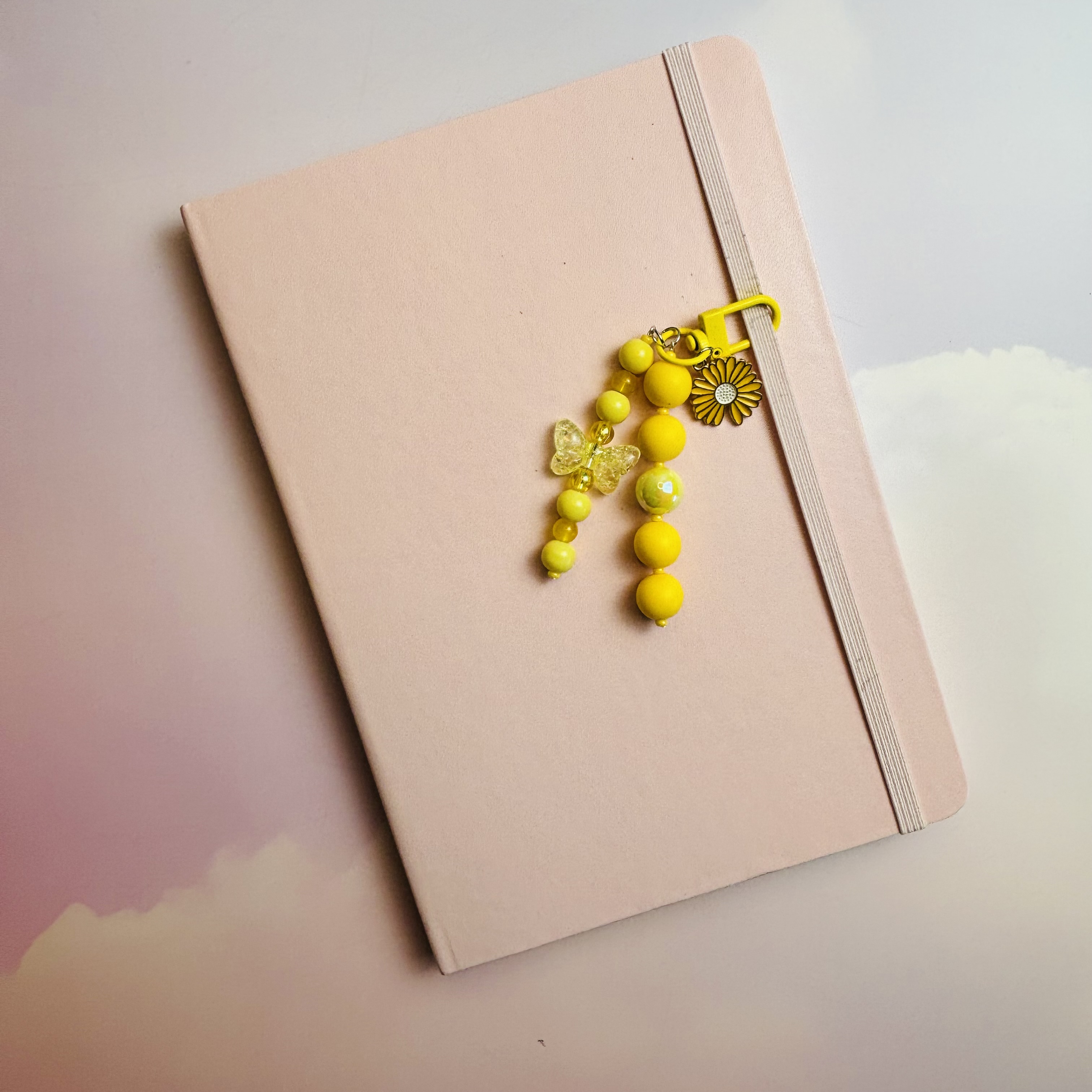Yellow Daisy Journal Charm