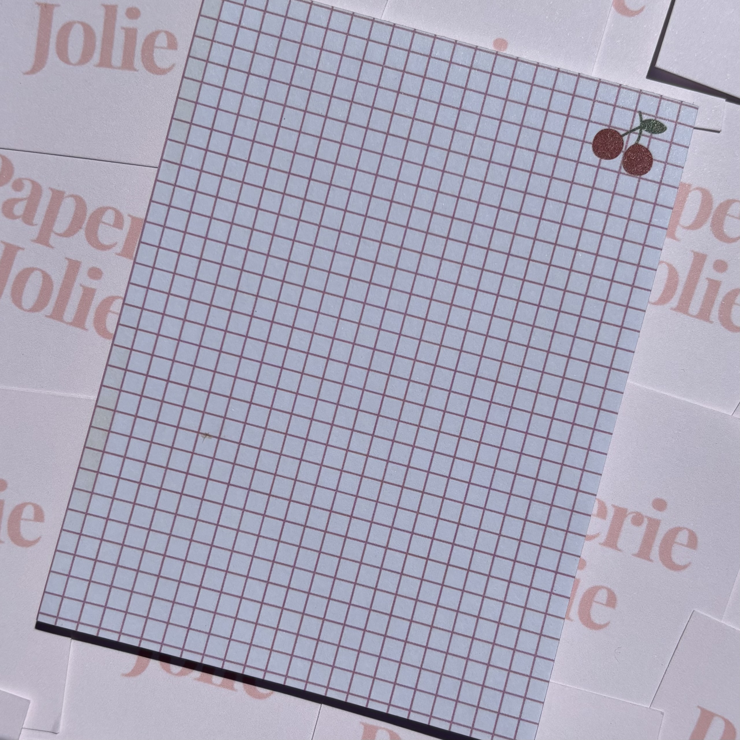 Cherry Notepad Set