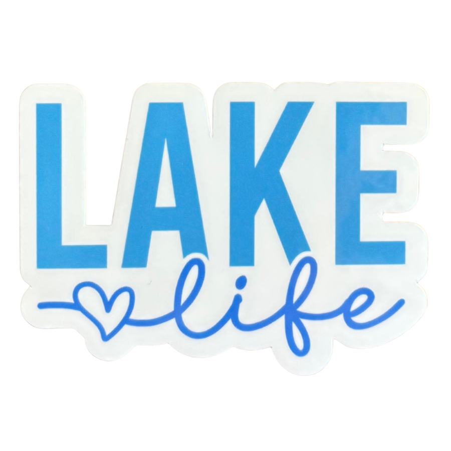 Lake Life Sticker - Blue